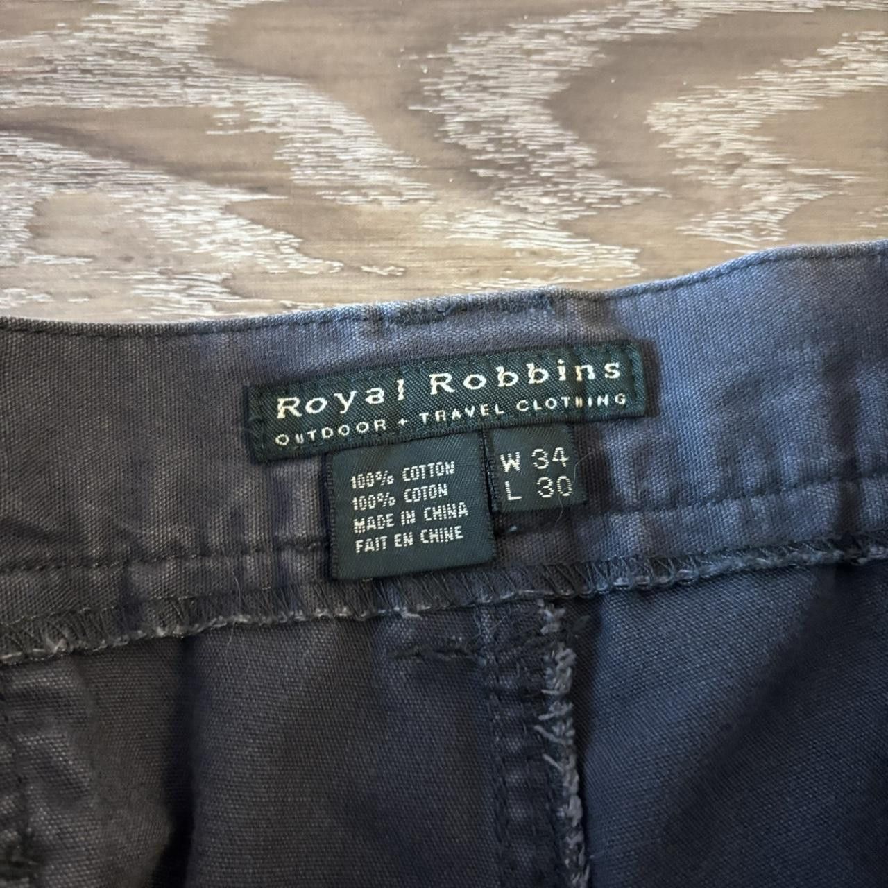 Vintage Crazy Vintage Y2K/2000s Baggy Faded Grey Workwear Skater Cargo Pants! 34x30 Size US 34 / EU 50 - 8 Thumbnail