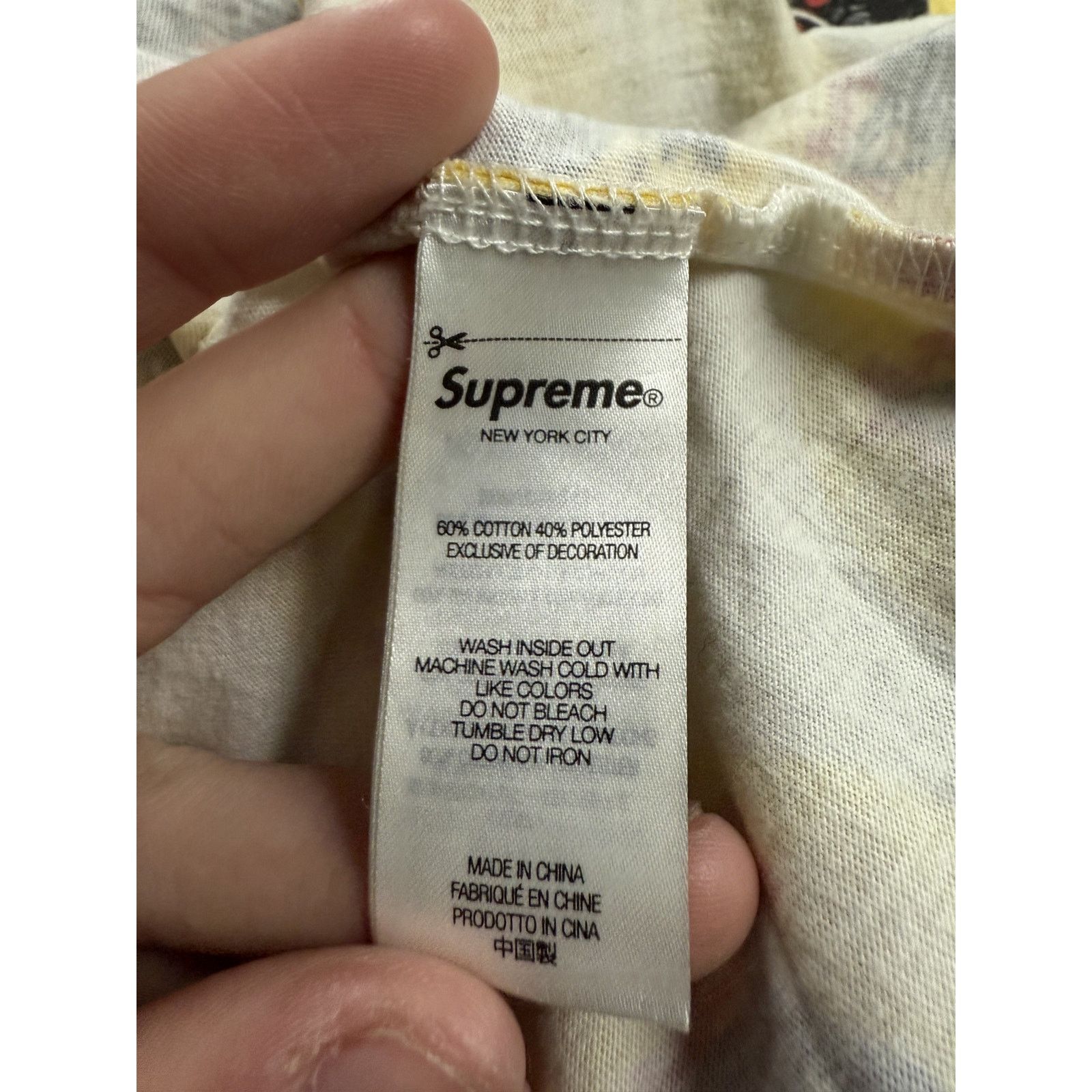 Supreme Supreme All Over Cat Tee Used Large Size US L / EU 52-54 / 3 - 2 Thumbnail