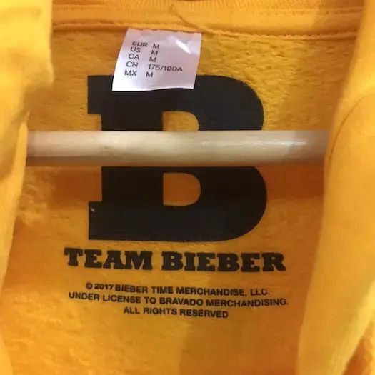 Band Tees Stadium Justin Bieber Concert Fullprint Hoodies Size US M / EU 48-50 / 2 - 6 Thumbnail