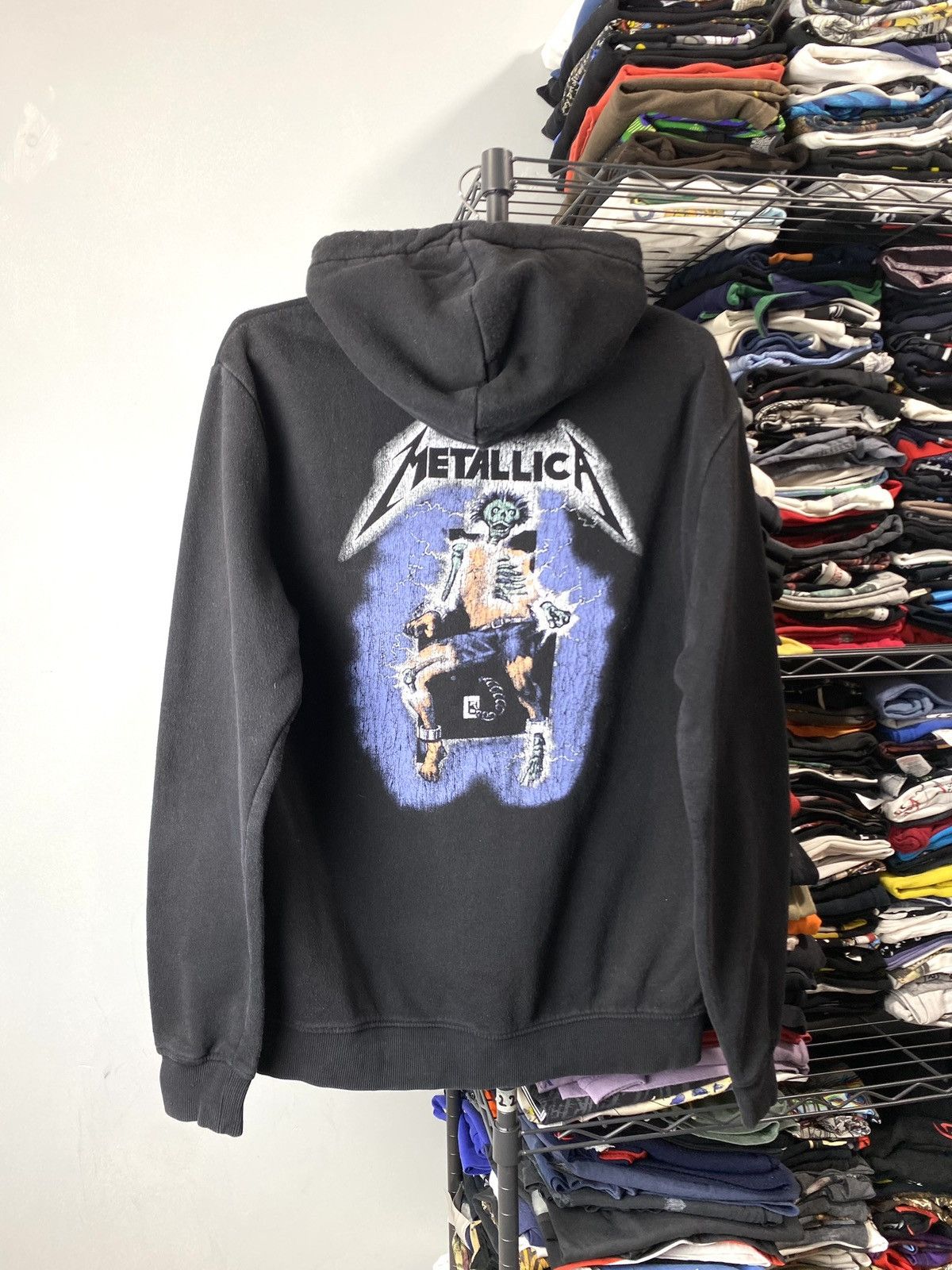 Band Tees Vintage Style Metallica Ride the Lightning Band Hoodie Size US S / EU 44-46 / 1 - 1 Thumbnail