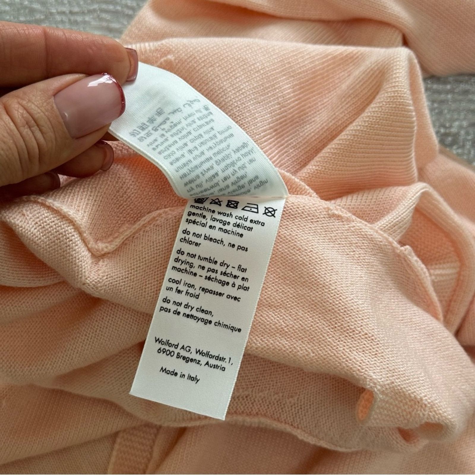 Wolford NWOT Wolford Aurora Pink Long Sleeve Sweater Open Back XS Size XS / US 0-2 / IT 36-38 - 11 Thumbnail