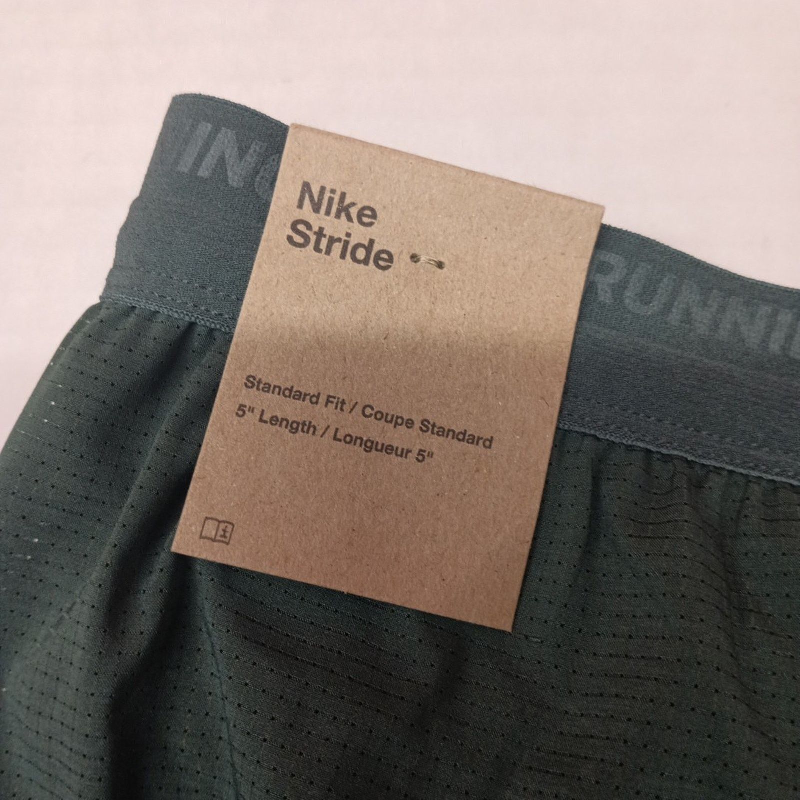 Nike Nike Dri-Fit Stride 5” Lined Running Shorts Men's 2XL Green Size US 36 / EU 52 - 7 Thumbnail