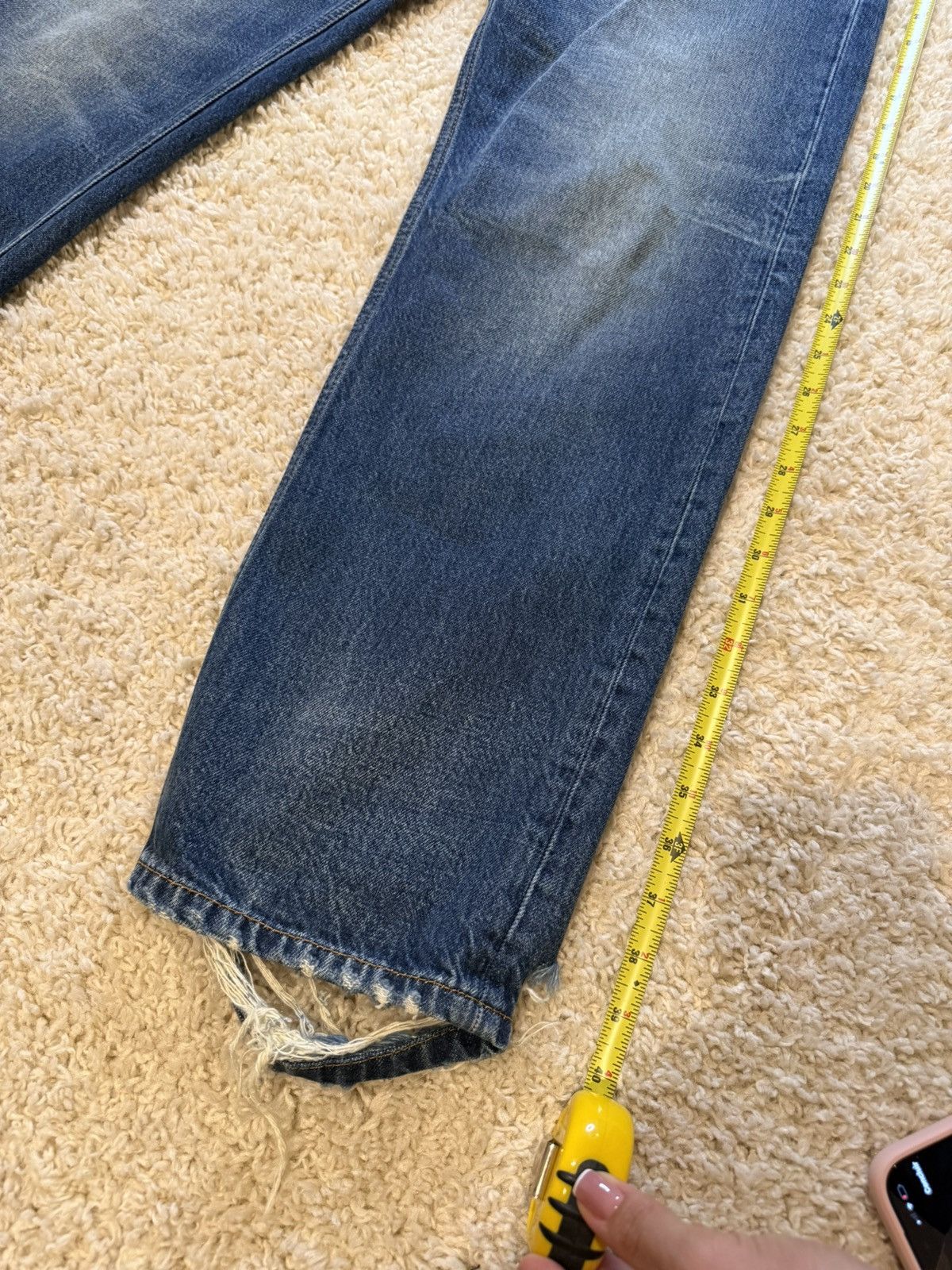 Balenciaga Balenciaga Heal Bite Jean Denim Size US 30 / EU 46 - 2 Thumbnail