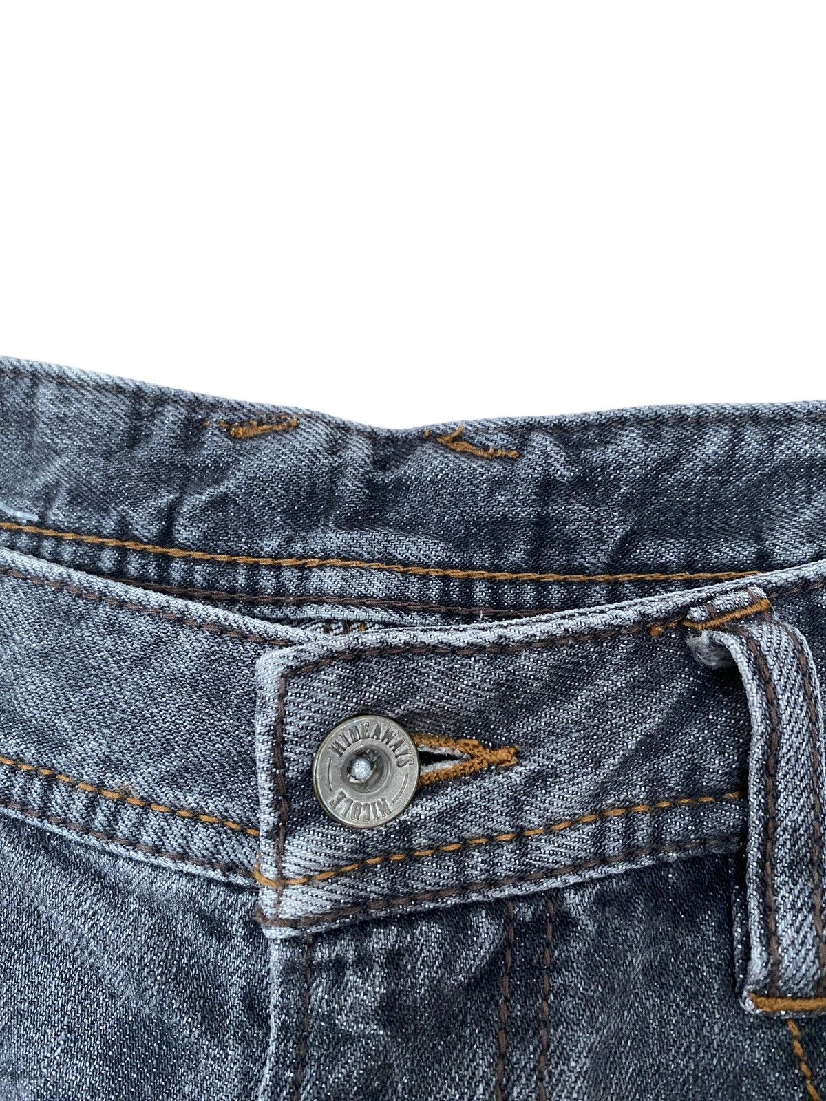 HIDEAWAYS × If Six Was Nine × Le Grande Bleu (L.G.B.) Vintage Brand Hideaways Jeans 1990s Size US 44 / EU 60 - 13 Thumbnail