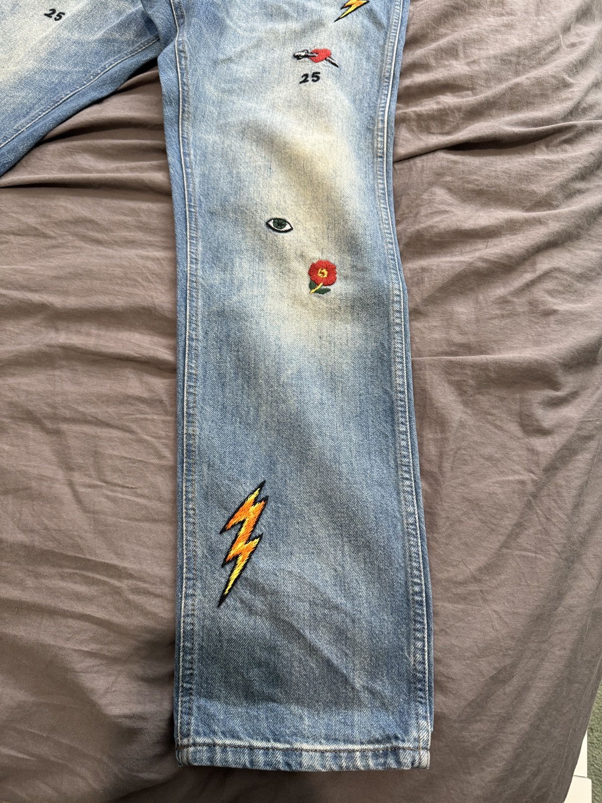 Gucci GUCCI Symbol Denim Jeans Men's Lot 53 Size US 34 / EU 50 - 2 Thumbnail