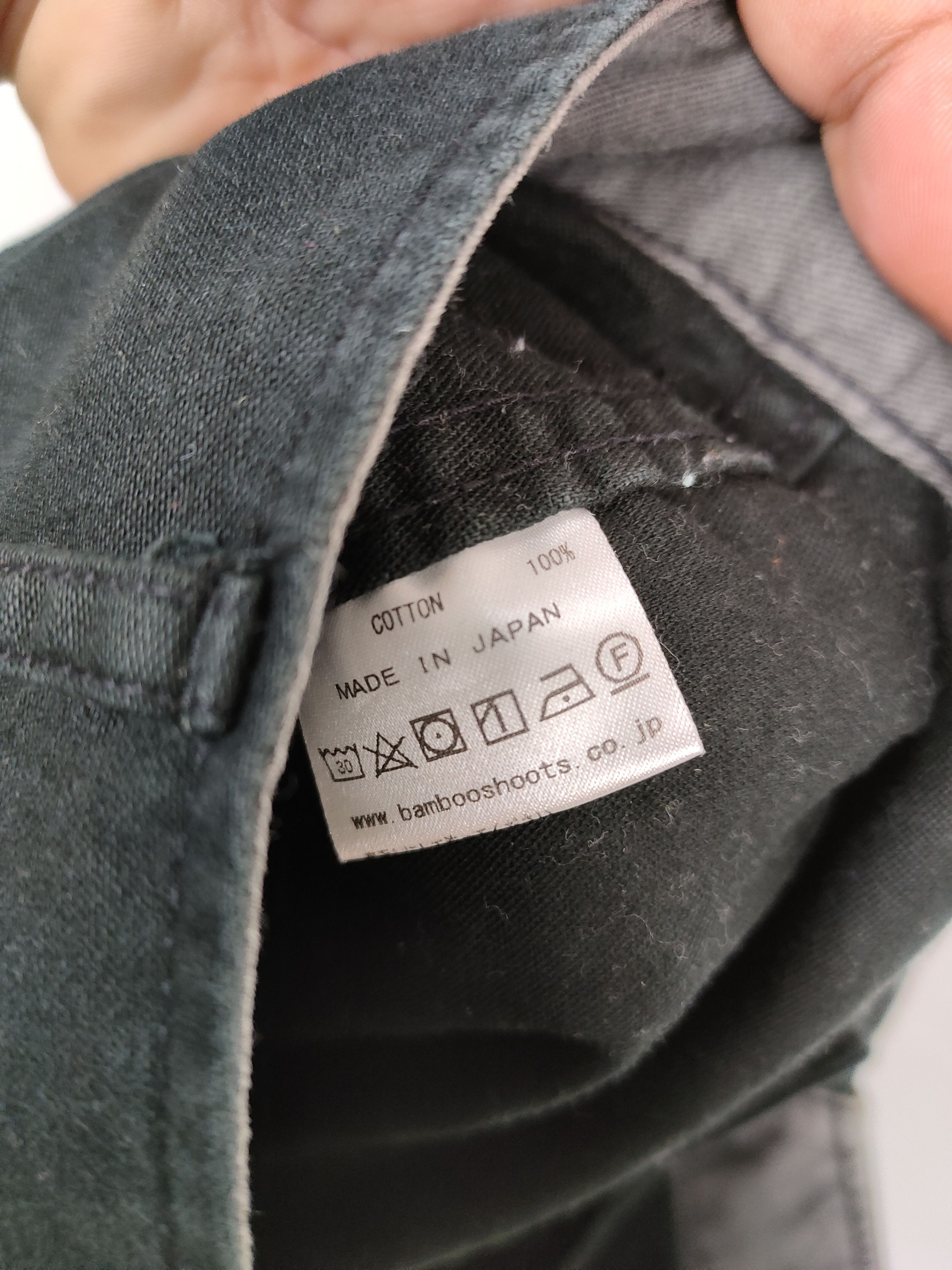 Japanese Brand Vintage Bamboo Shoots Made in Japan Fatigue Baker Pant Size US 33 - 4 Thumbnail