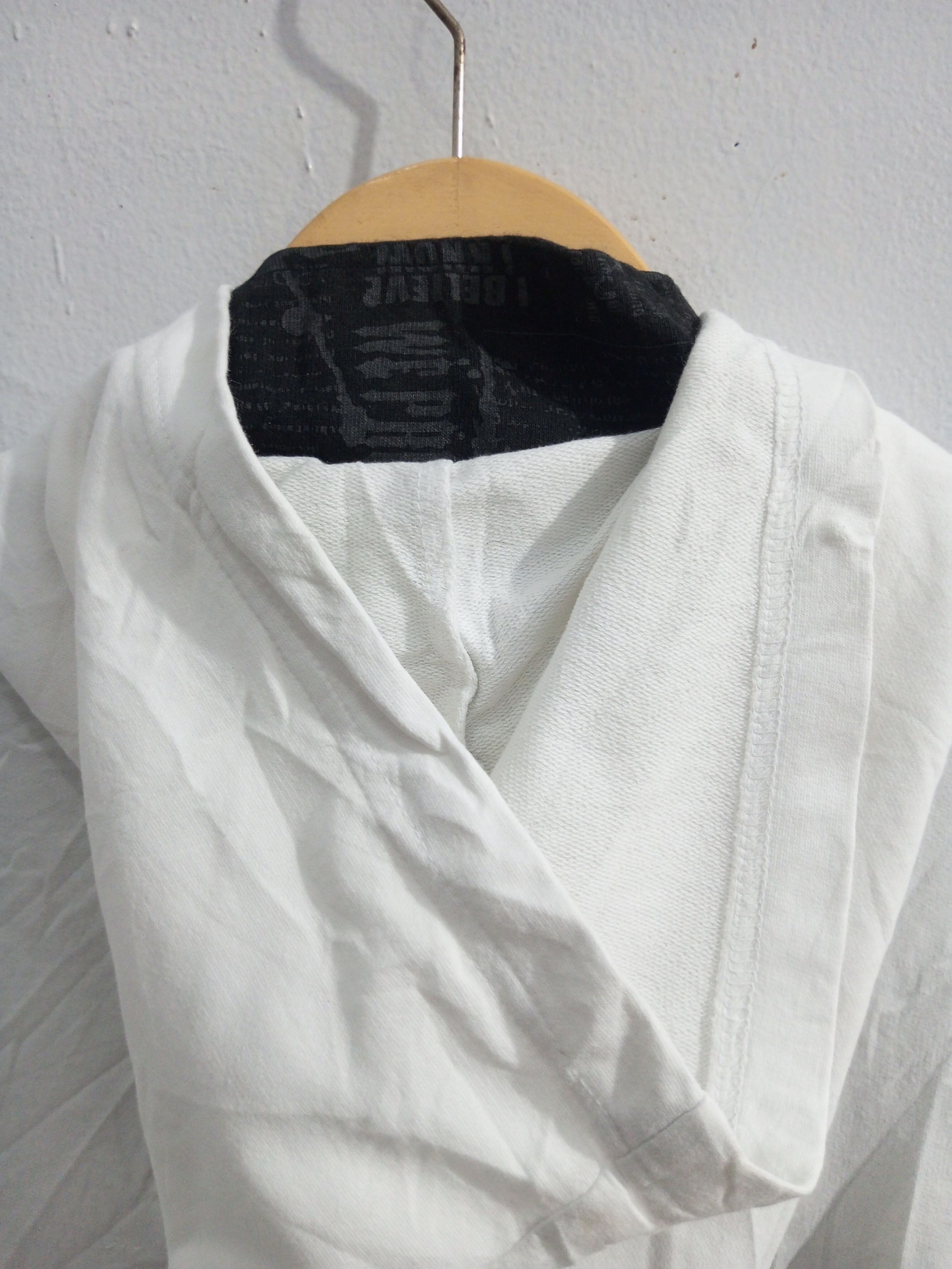 Japanese Brand Vintage pino bazzo double layer poem hoodie Size US XL / EU 56 / 4 - 9 Thumbnail