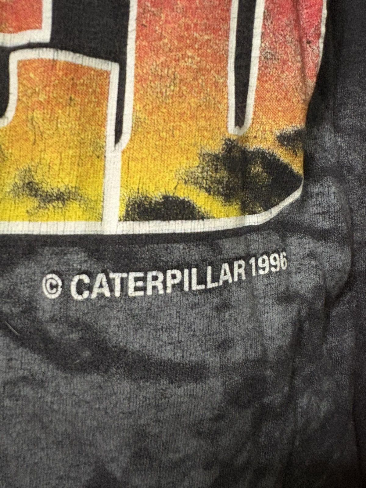 Caterpillar Vintage Caterpillar Equipment Shirt 90s All Over Print Grail Size US L / EU 52-54 / 3 - 4 Thumbnail