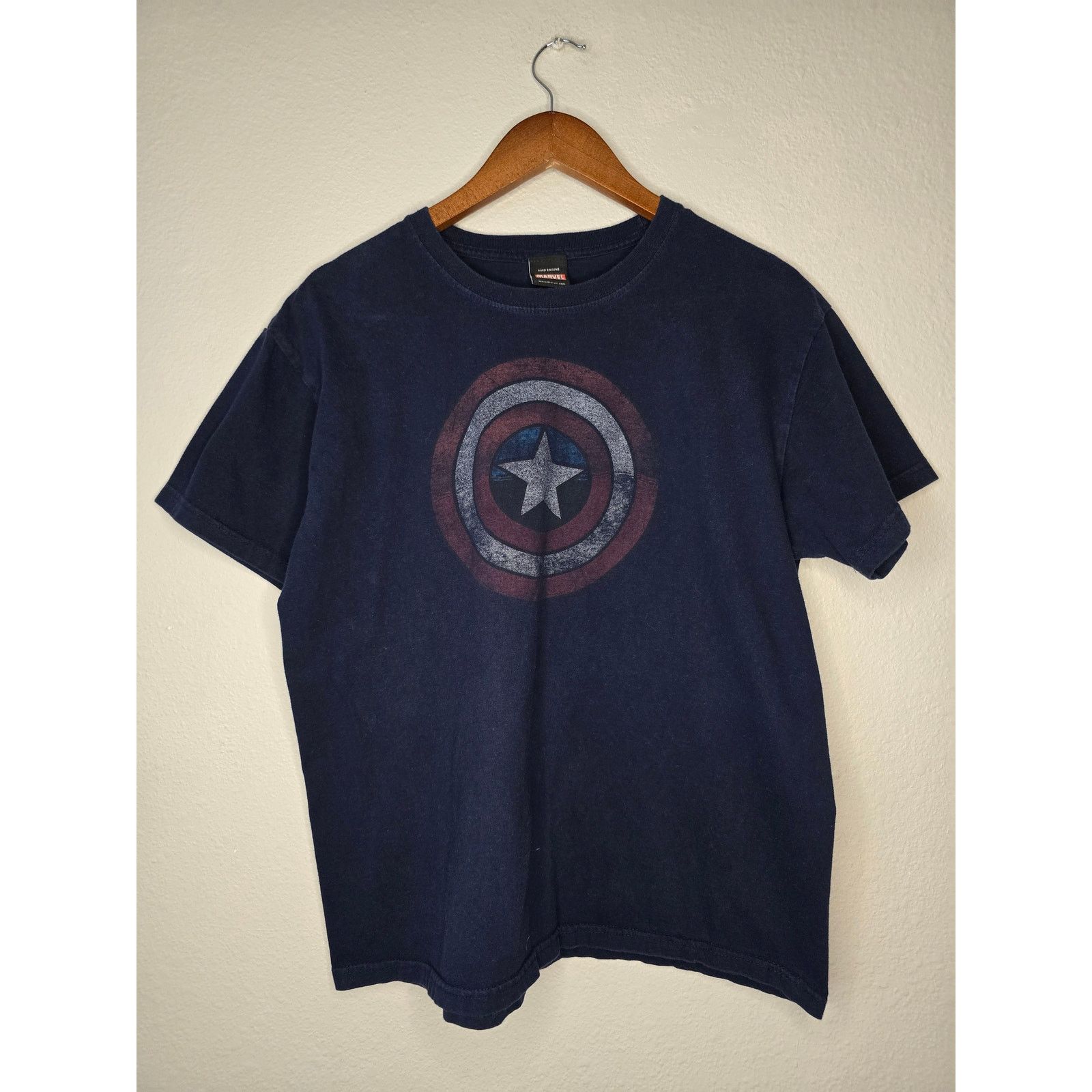 Marvel Comics Captain America Shirt Marvel Blue Large Hero Tee Size US L / EU 52-54 / 3 - 1 Thumbnail