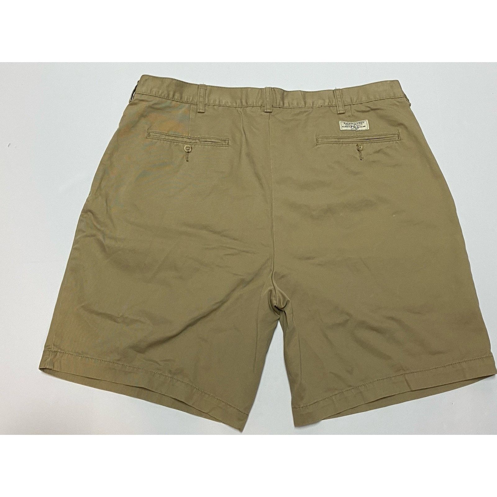 Polo Ralph Lauren Polo Ralph Lauren Khaki VTG Short Big & Tall Size 42 NEW!! Size US 42 / EU 58 - 8 Thumbnail
