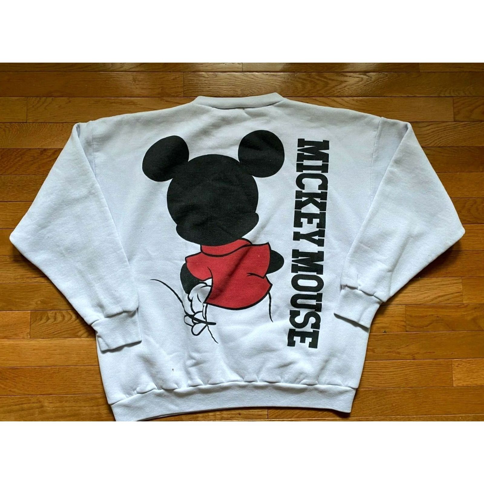 Vintage Vintage Disney Mickey Mouse Sweatshirt Crewneck Sz XL Men White 80s Cartoon Graphic Made in USA Size US XL / EU 56 / 4 - 2 Thumbnail
