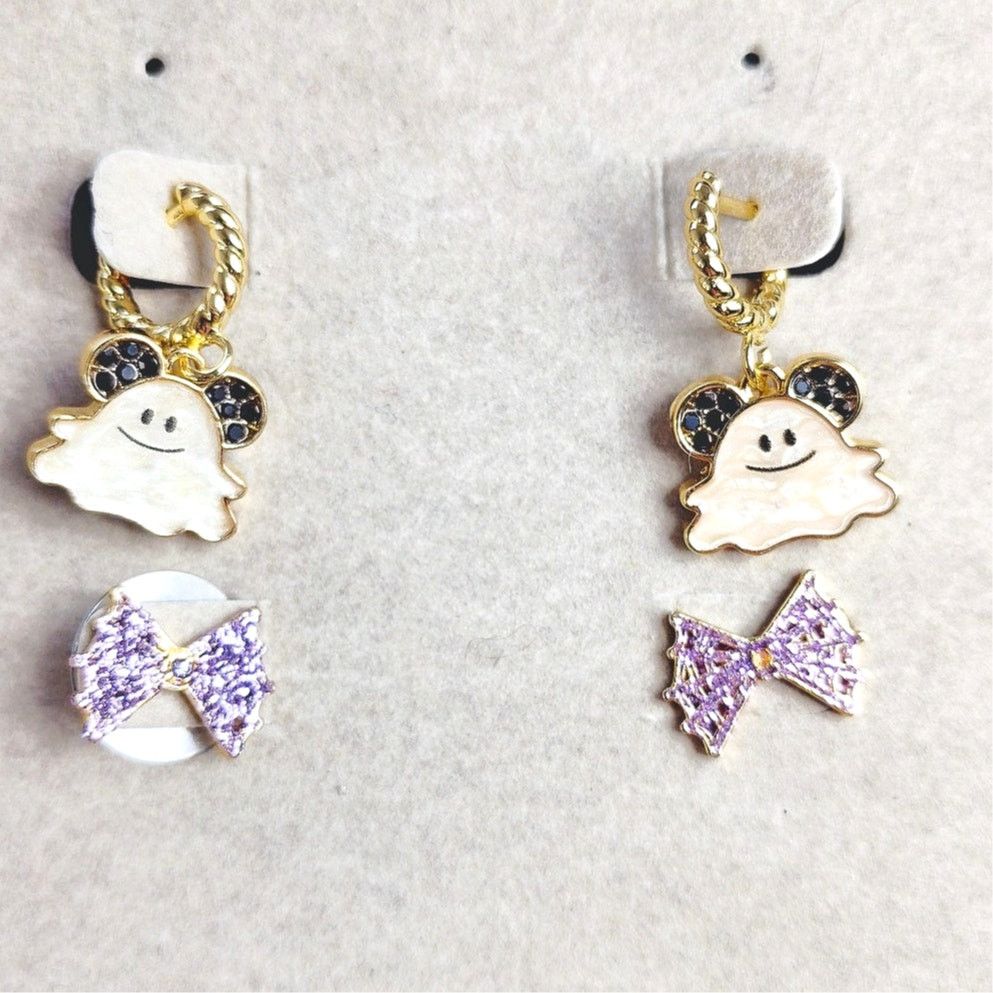 Disney Disney x BaubleBar Halloween Earrings Set Ghost Mickey NIB Size ONE SIZE - 1 Thumbnail