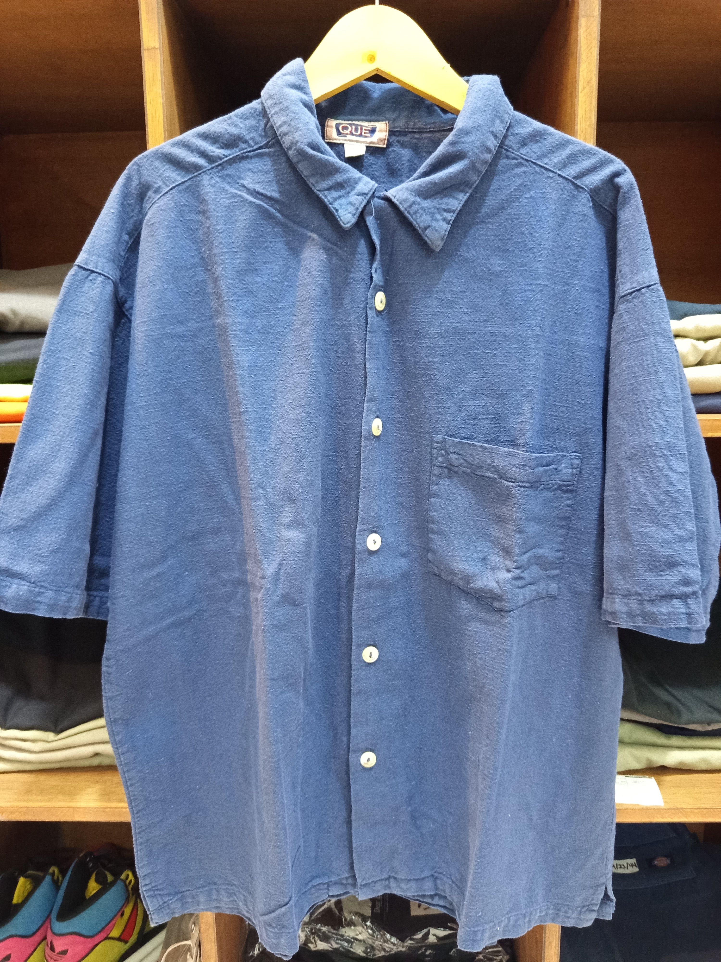 Quiksilver 1980s Quiksilver Made in USA Cotton Shirt Size US L / EU 52-54 / 3 - 2 Thumbnail