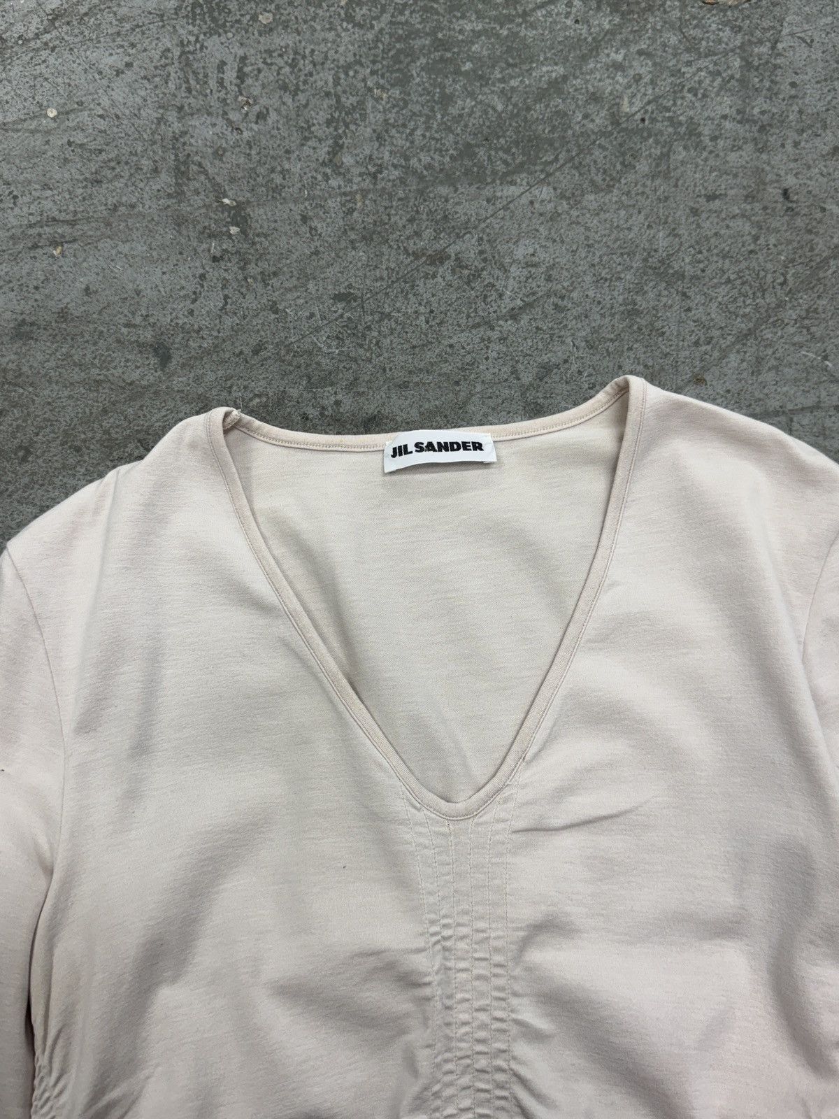 Jil Sander Jil Sander Long Sleeve 3/4 Top Tee Size M / US 6-8 / IT 42-44 - 3 Thumbnail