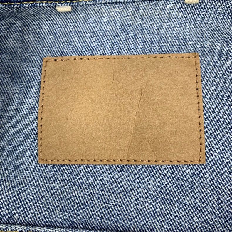 Balenciaga Balenciaga size 36 Navy washed cotton lapel single-breaste Size US XS / EU 42 / 0 - 5 Thumbnail