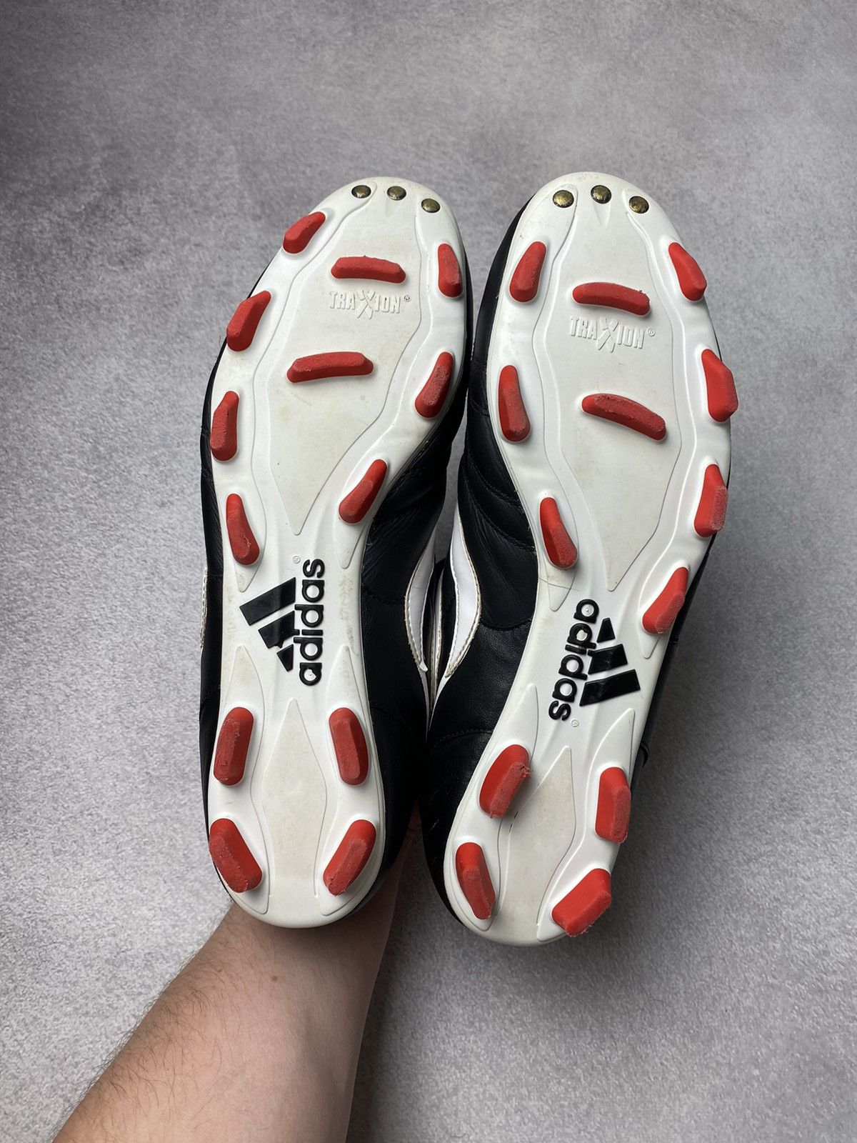 Vintage 🖤❤️ Vintage Adidas Predator TRX Firm Ground Soccer cleats Size US 12.5 / EU 45-46 - 12 Thumbnail