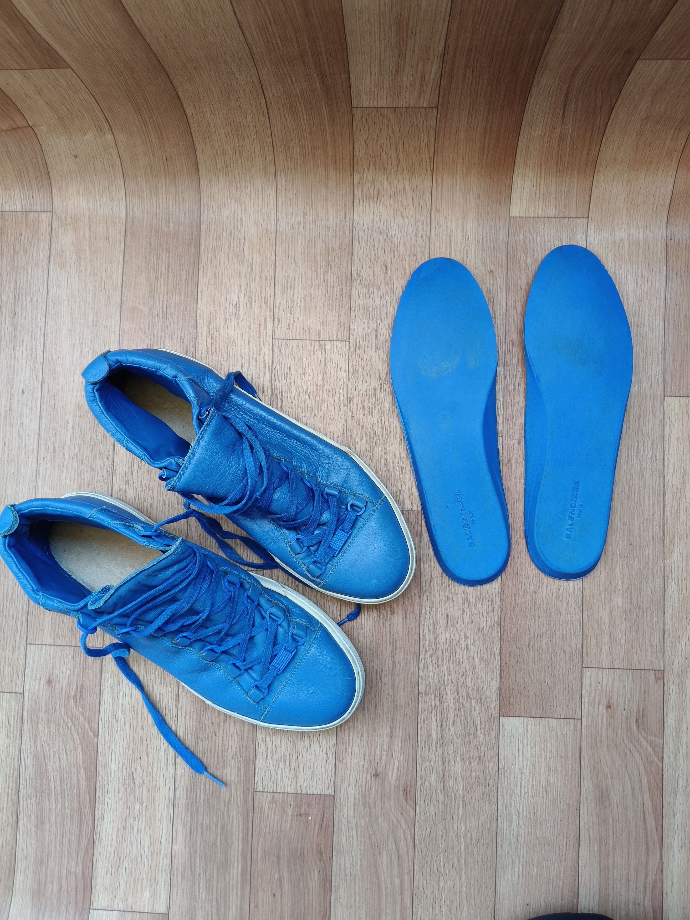 Balenciaga 💎 BALENCIAGA ELECTRIC BLUE ARENA Size US 10 / EU 43 - 18 Thumbnail