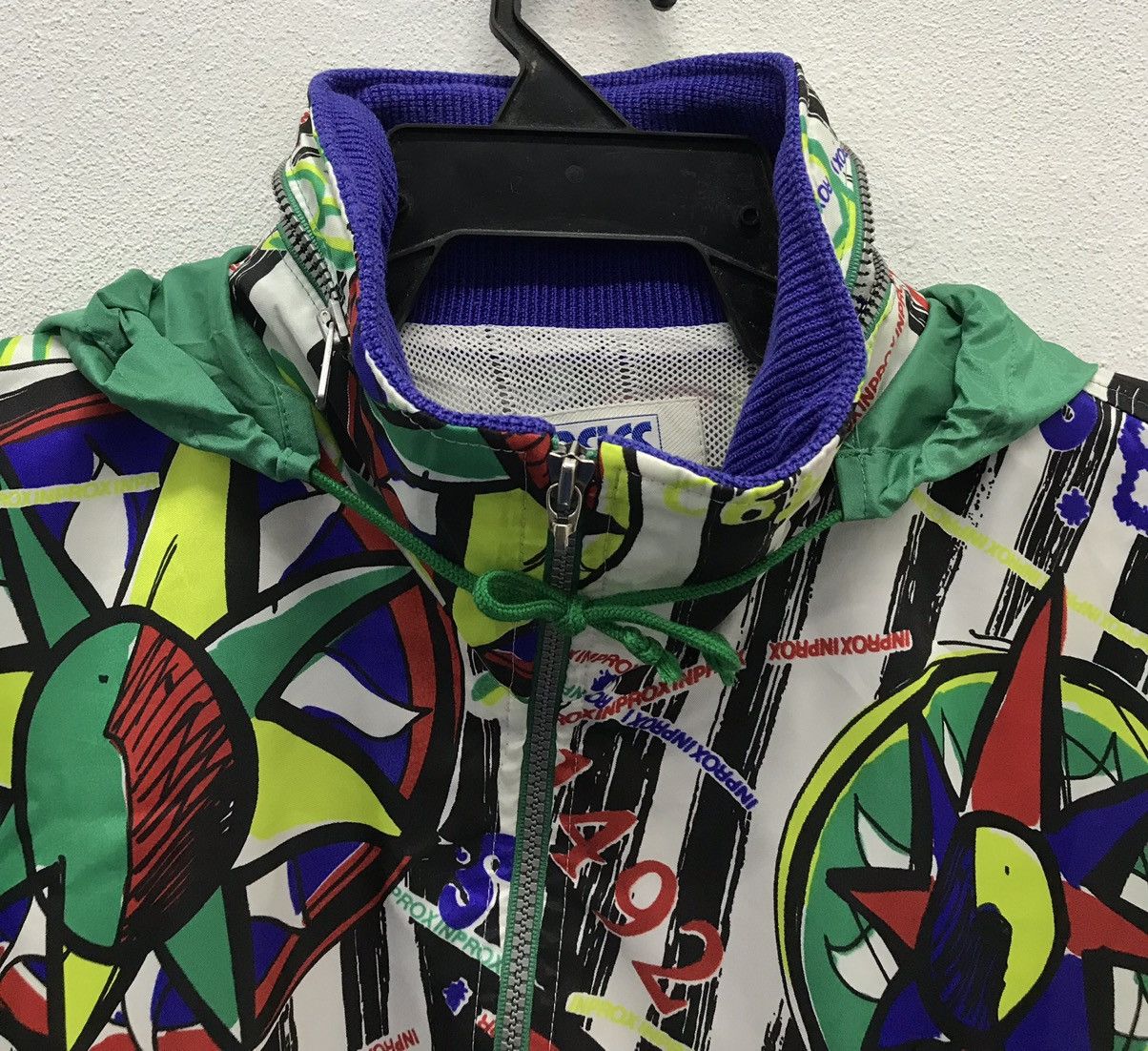 Asics × Japanese Brand × Vintage Vintage Asics Made In Japan Jacket Size US XL / EU 56 / 4 - 4 Thumbnail
