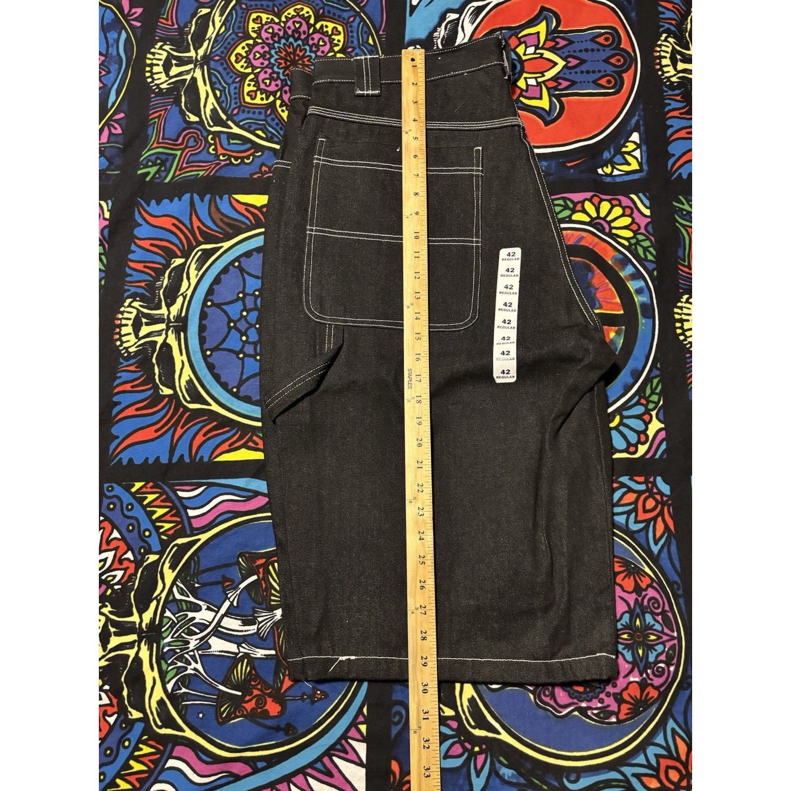 Other Vintage phat farm black hip hop baggy size 42 jorts. y2k NWT Size US 42 / EU 58 - 5 Thumbnail