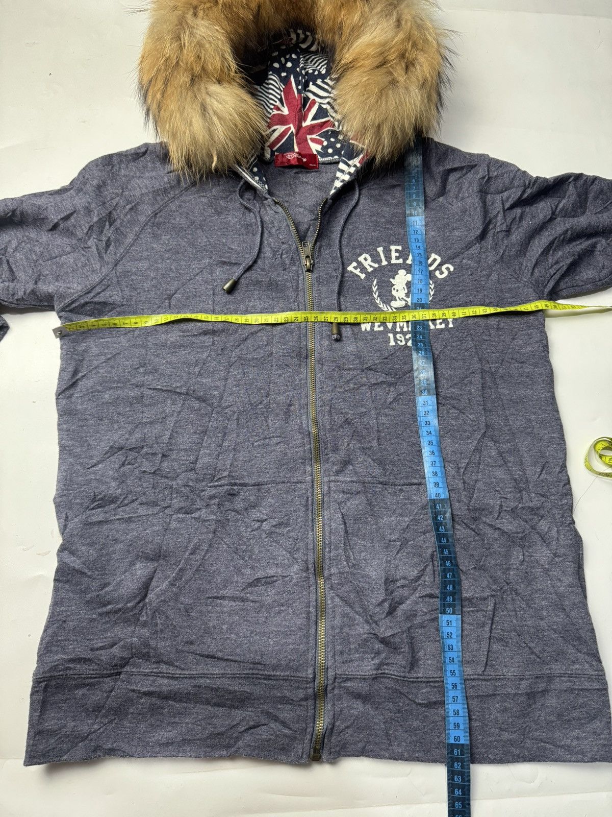 Hysteric Glamour Fur Hoodie England Flag Mickey Mouse Japanese Size US M / EU 48-50 / 2 - 6 Thumbnail