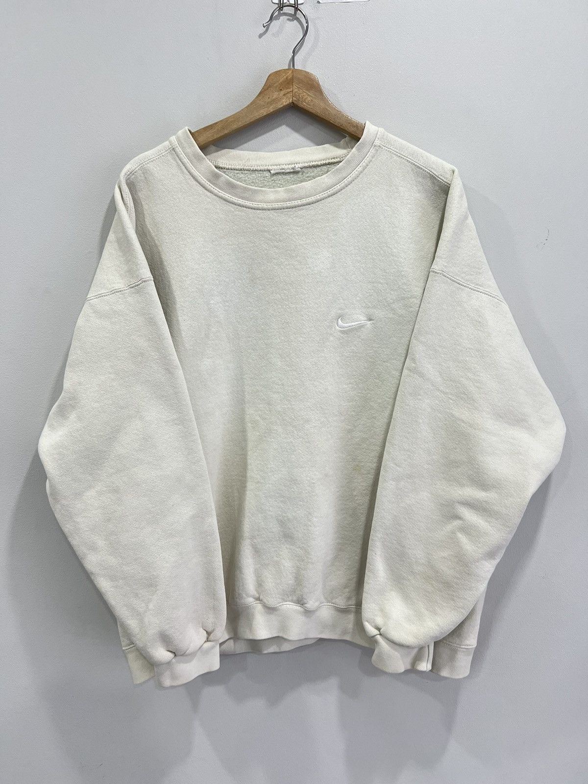 Nike Vintage Nike Sweater Sweatshirt Swoosh Check Size US XL / EU 56 / 4 - 1 Thumbnail