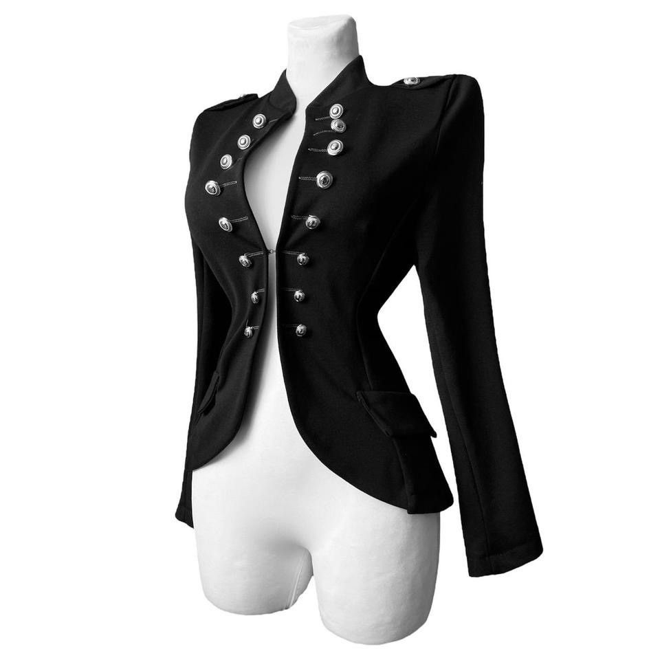 Vintage Dark fashion Avant - Garde gothic jacket Size S / US 4 / IT 40 - 3 Thumbnail