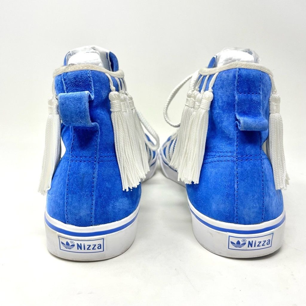 Adidas adidas Nizza Hi “Tassels” by Jeremy Scott Blue Suede US 9.5 Size US 9.5 / EU 42-43 - 7 Thumbnail