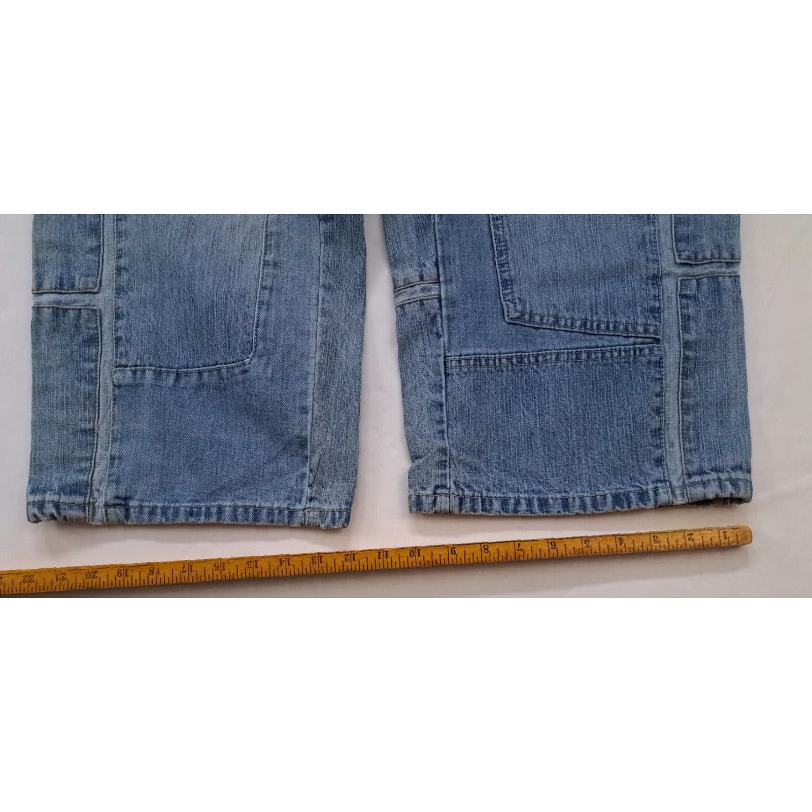 Pelle Pelle VINTAGE Pelle Pelle Mens Pants Blue 40-34 Cargo Inseam 34 Size US 40 / EU 56 - 3 Thumbnail