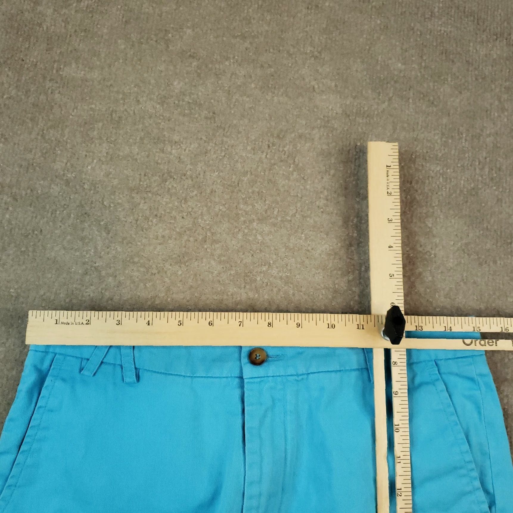 Tommy Bahama Tommy Bahama Mens Chino Shorts Blue 30 Waist Flat Front Casual Pockets Stretch Outdoor Golf Size US 30 / EU 46 - 5 Thumbnail