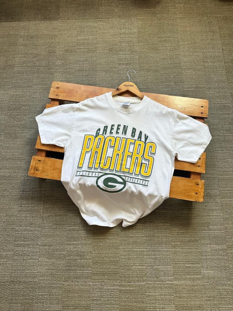 NFL VINTAGE 1996 HANES GREEN BAY PACKERS Size US L / EU 52-54 / 3 - 1 Thumbnail