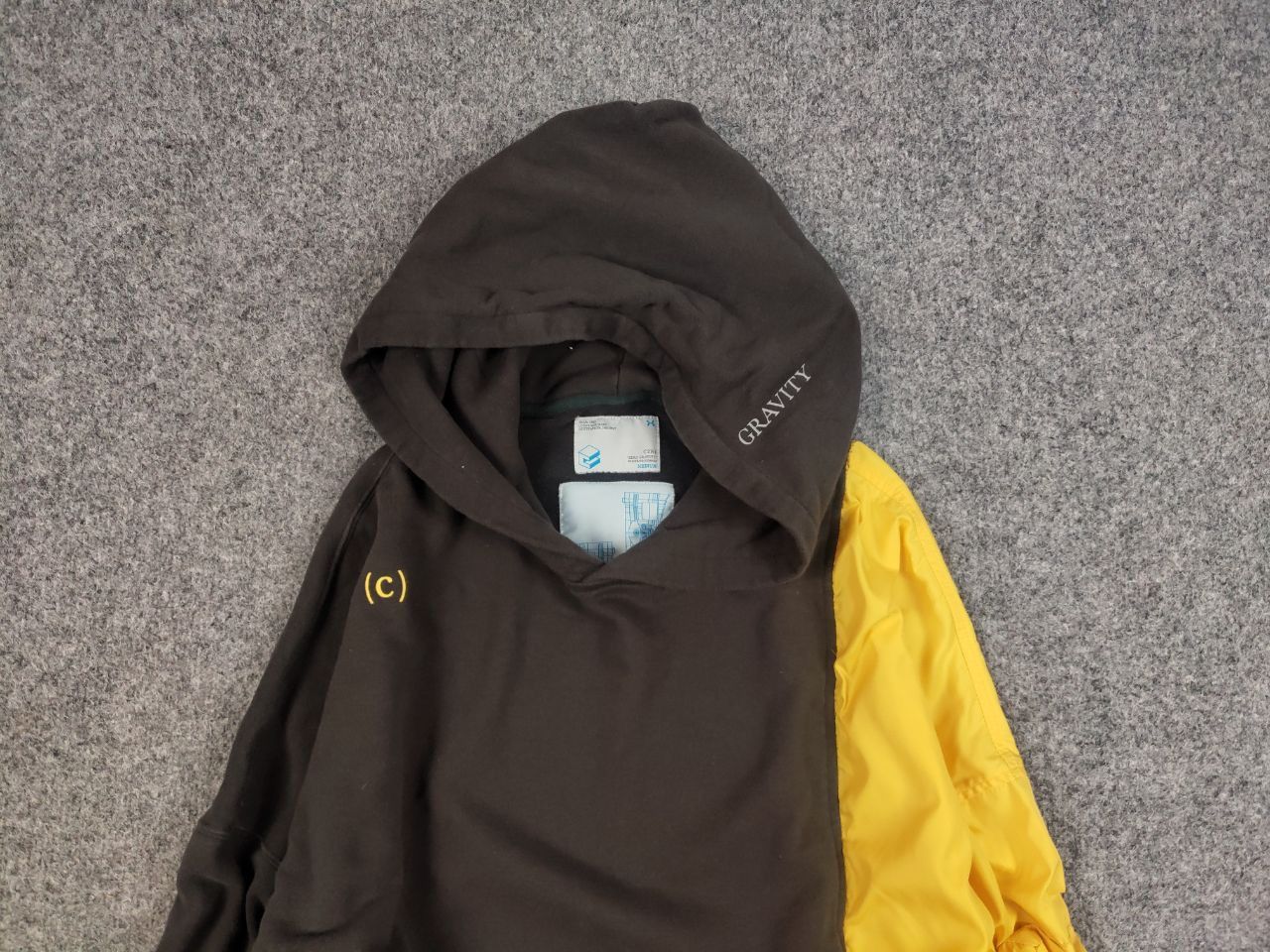 C2H4 Rare C2H4 18SS - Design Dark Reconstructed Sleeve Hoodie Size US M / EU 48-50 / 2 - 8 Thumbnail