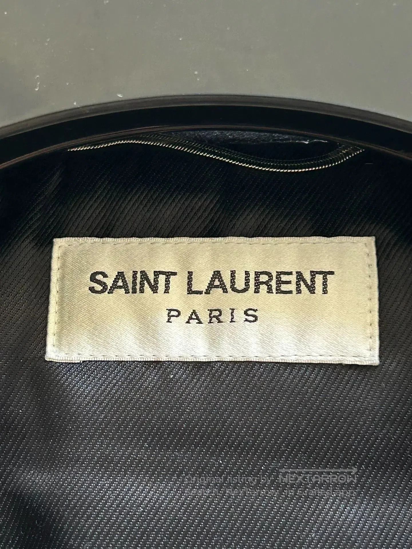 Saint Laurent Paris Saint Laurent Black Suede Leather Biker Jacket. Size US S / EU 44-46 / 1 - 2 Thumbnail