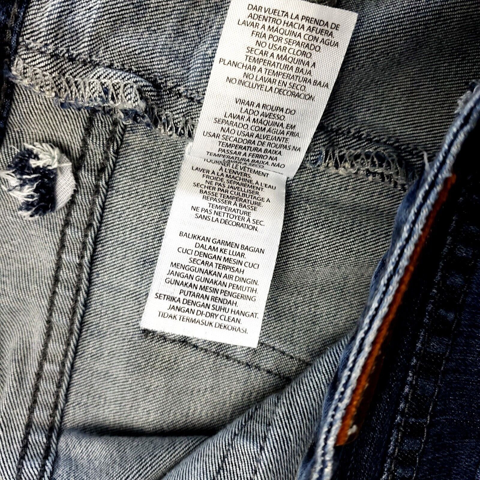 Armani Exchange Armani Exchange Rayon Cotton Women's Jeans Size 2 29/30 Low Size 29" - 5 Thumbnail