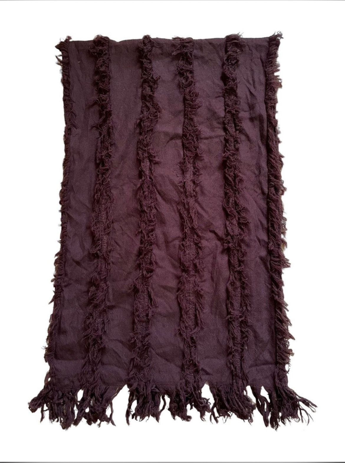 Yohji Yamamoto Y’s Rare Design Wool Muffler Size ONE SIZE - 2 Thumbnail