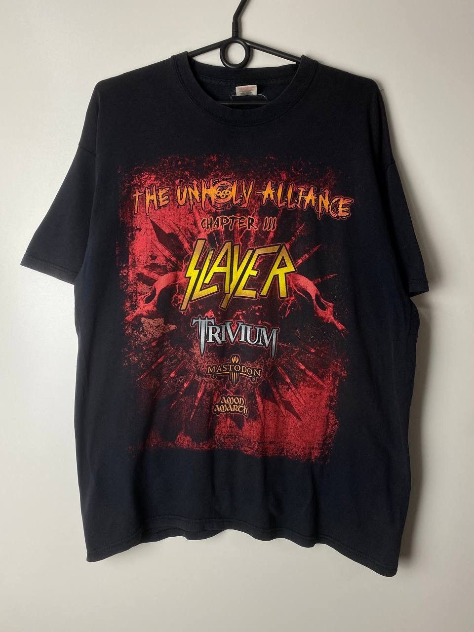 Slayer Trivium Amon Amarth vintage t-shirts size L