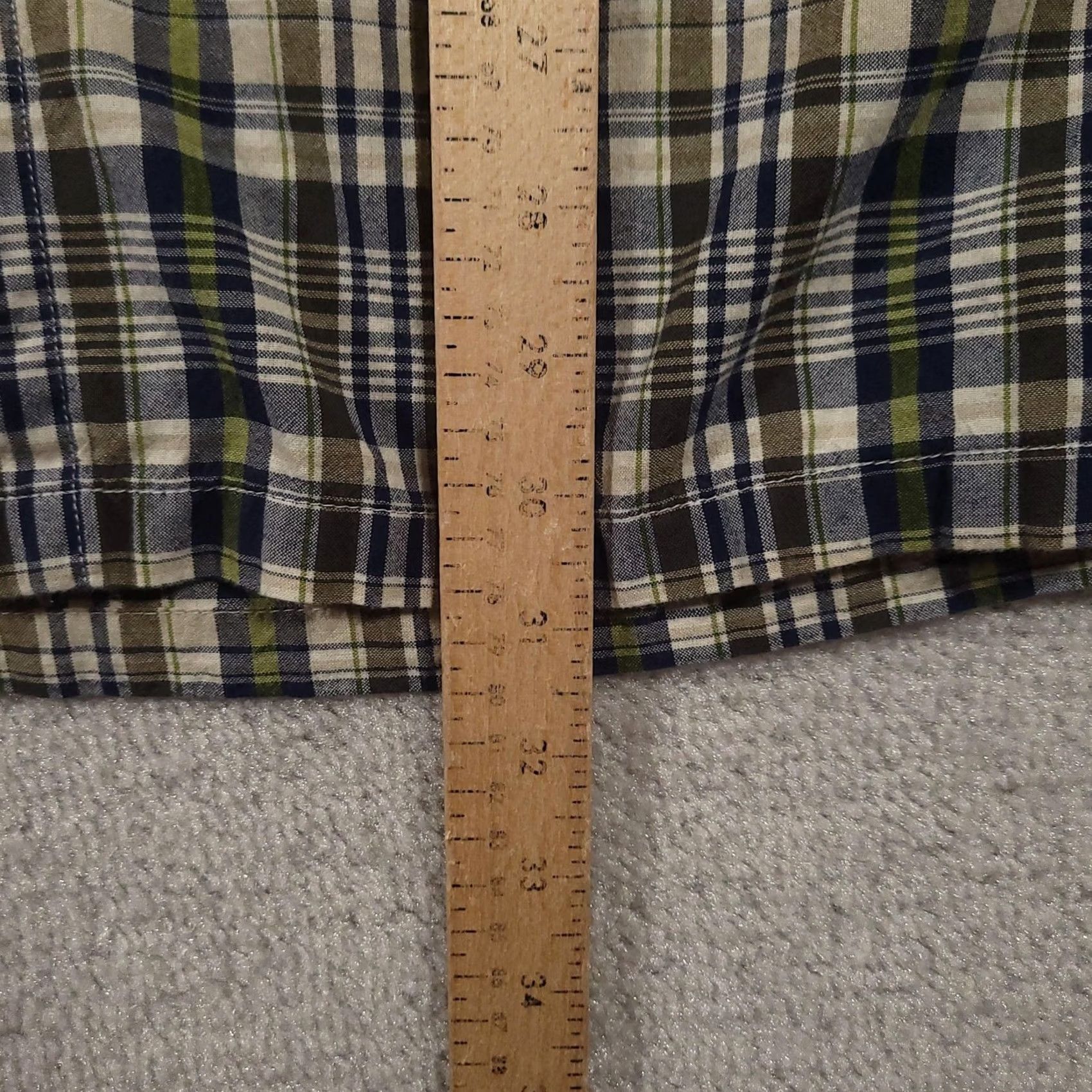 Vintage Cabela's Shirt Mens 2XL Plaid Green Blue Button-Down Long Sleeve Outdoor Casual Size US XXL / EU 58 / 5 - 7 Thumbnail