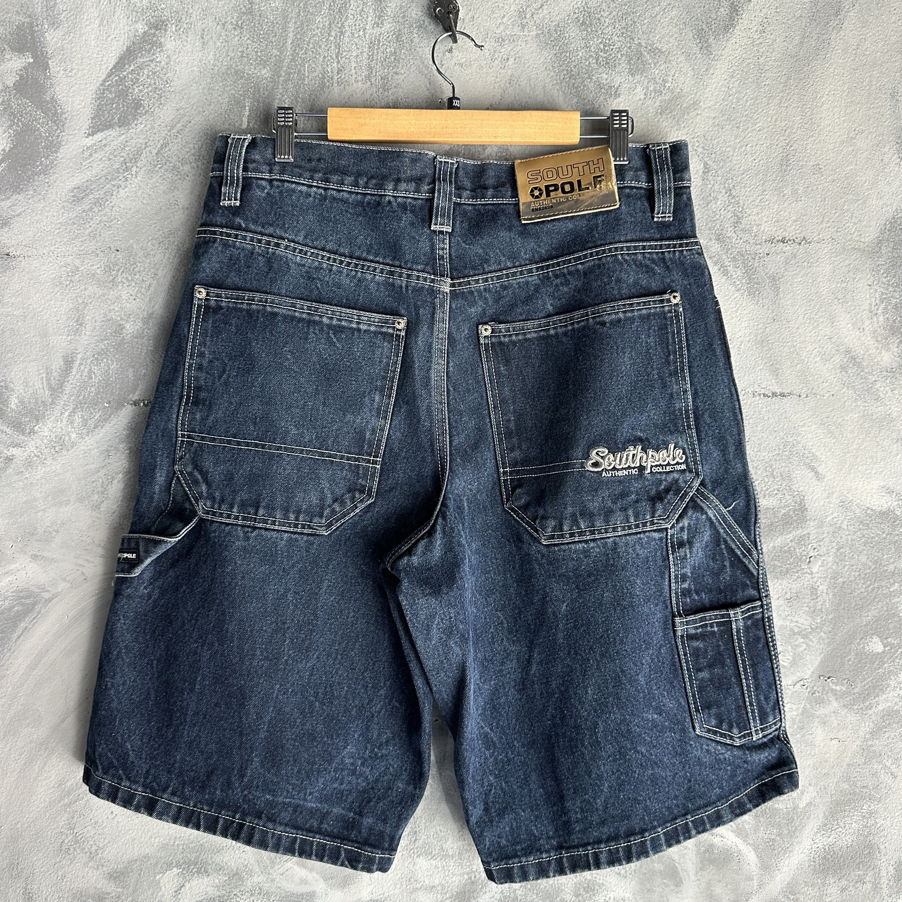 Southpole Vtg Y2k Southpole Shorts Carpenter Baggy Hip Hop Embroidered Size US 36 / EU 52 - 1 Thumbnail
