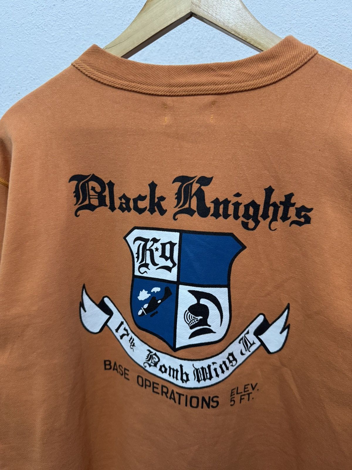 Japanese Brand × The Real McCoy's The Real McCoy’s Black Knight Sweatshirt Size US L / EU 52-54 / 3 - 4 Thumbnail