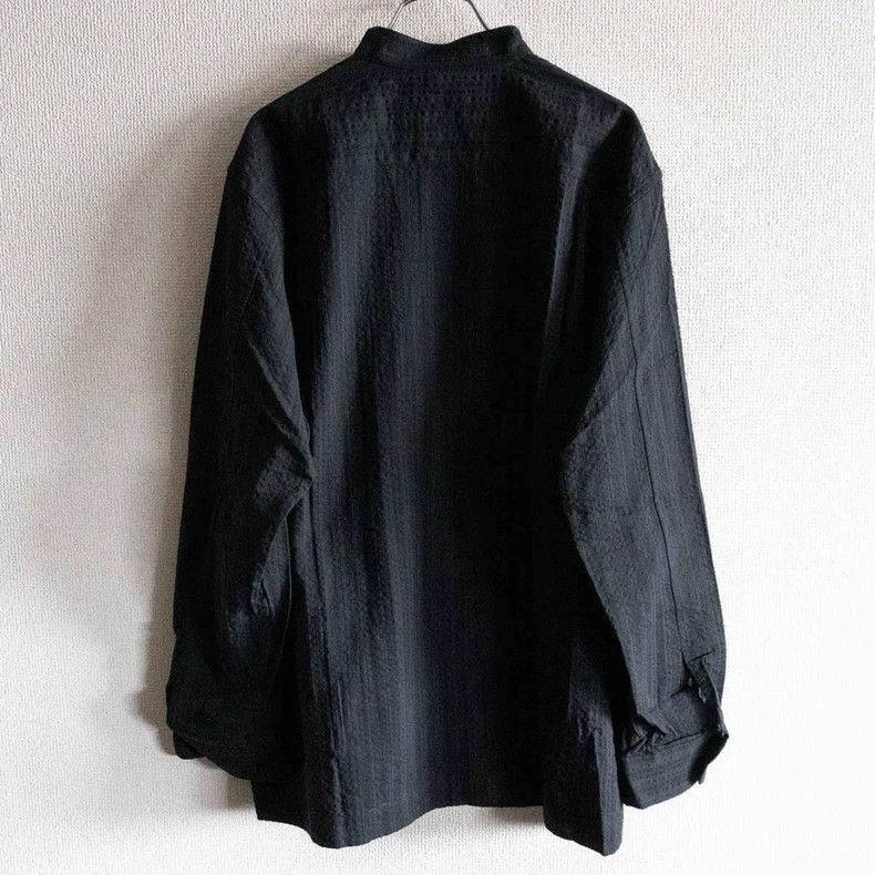 Issey Miyake issey miyake band-collar shirt Size US M / EU 48-50 / 2 - 2 Thumbnail