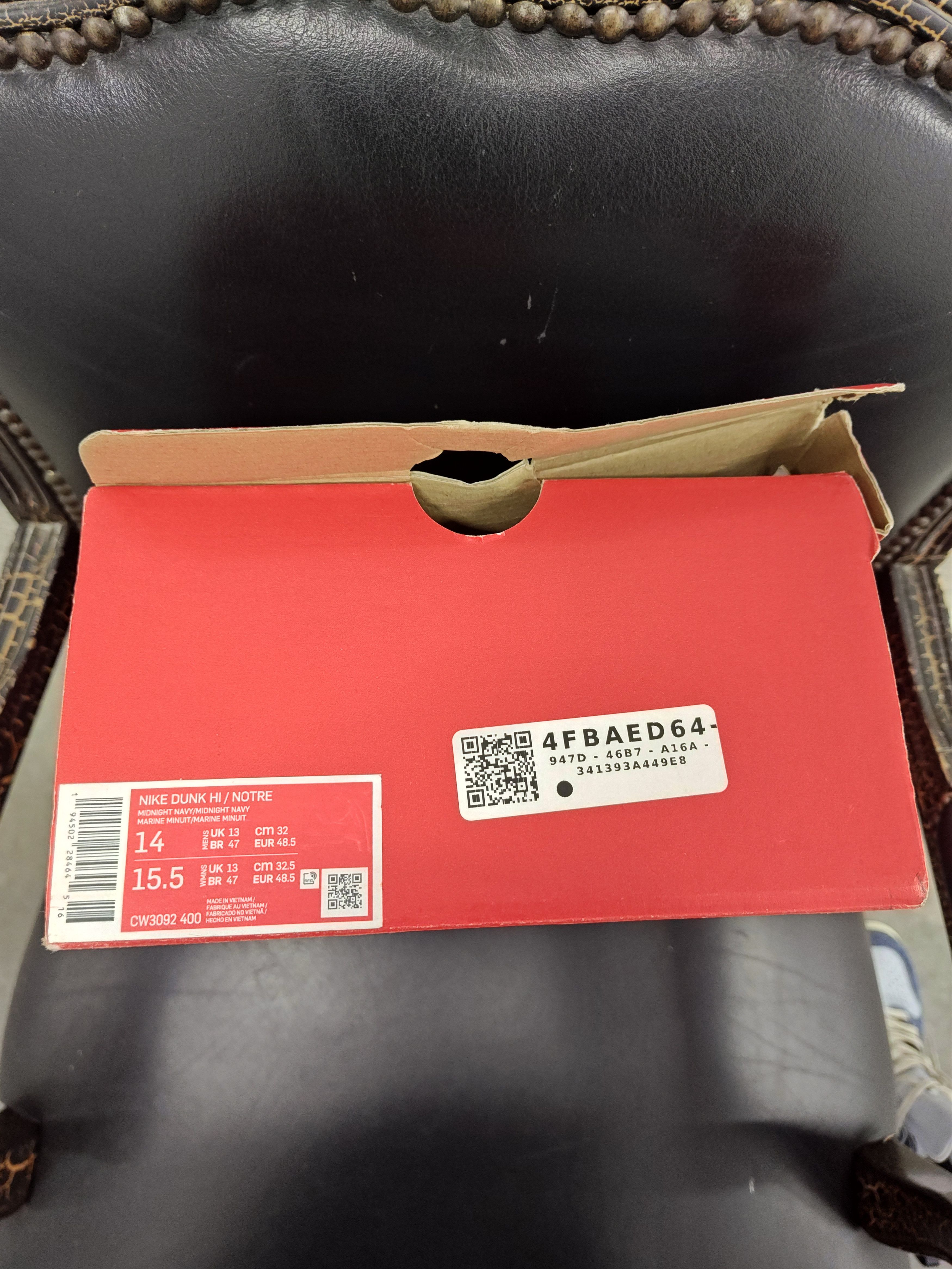 Nike Nike x Note Dunk Hi Size US 14 / EU 47 - 19 Thumbnail