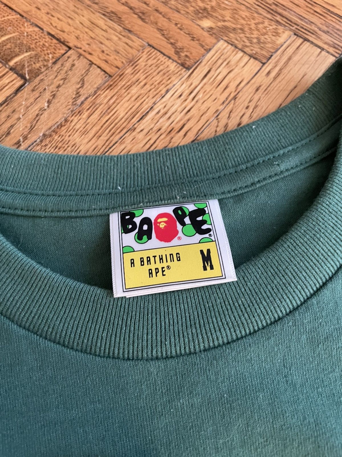 Bape Bape Archive Graphic #11 Tee Green Size US M / EU 48-50 / 2 - 3 Thumbnail