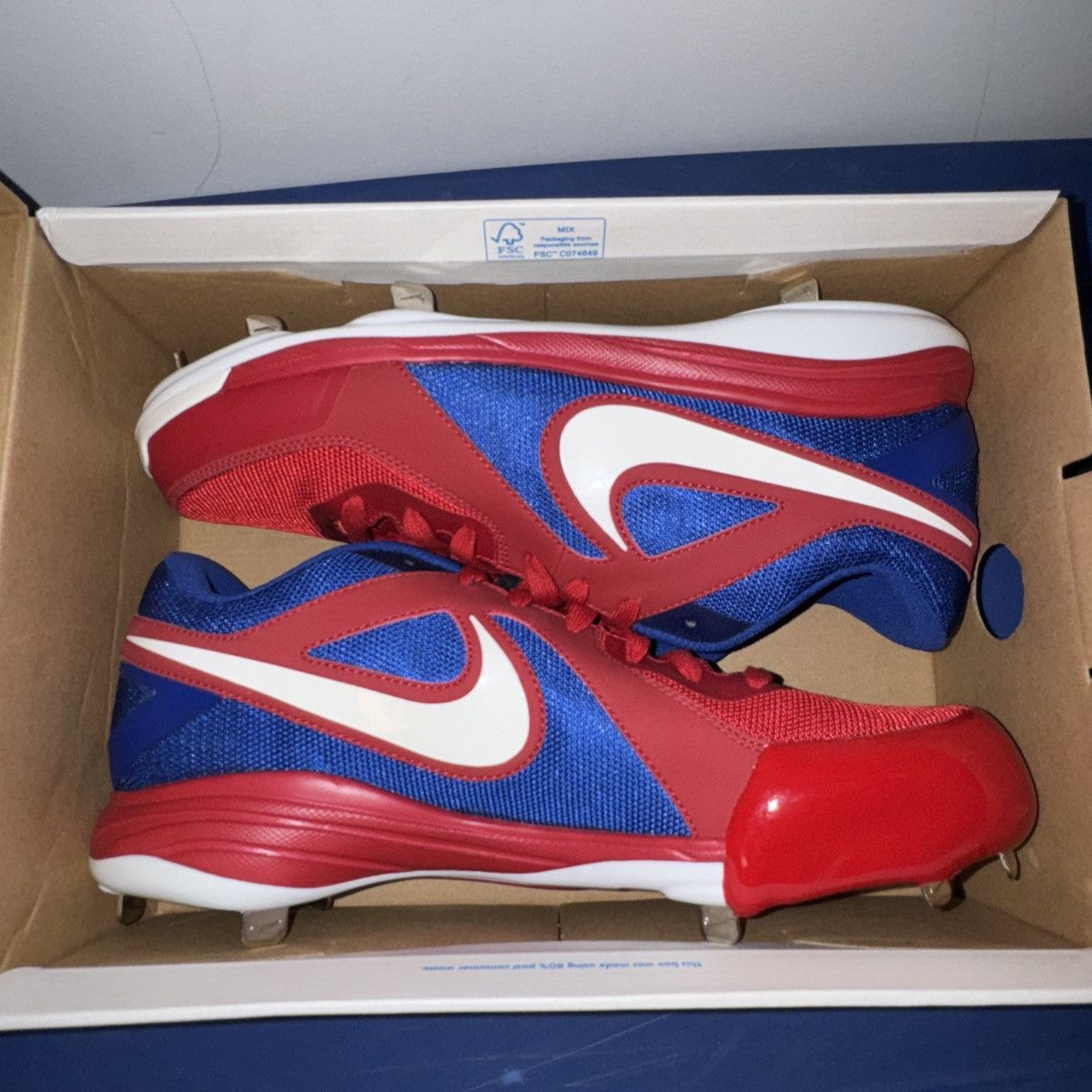 Nike Cliff Lee Philadelphia Phillies Sample Cleats PE Promo Size US 13 / EU 46 - 13 Thumbnail