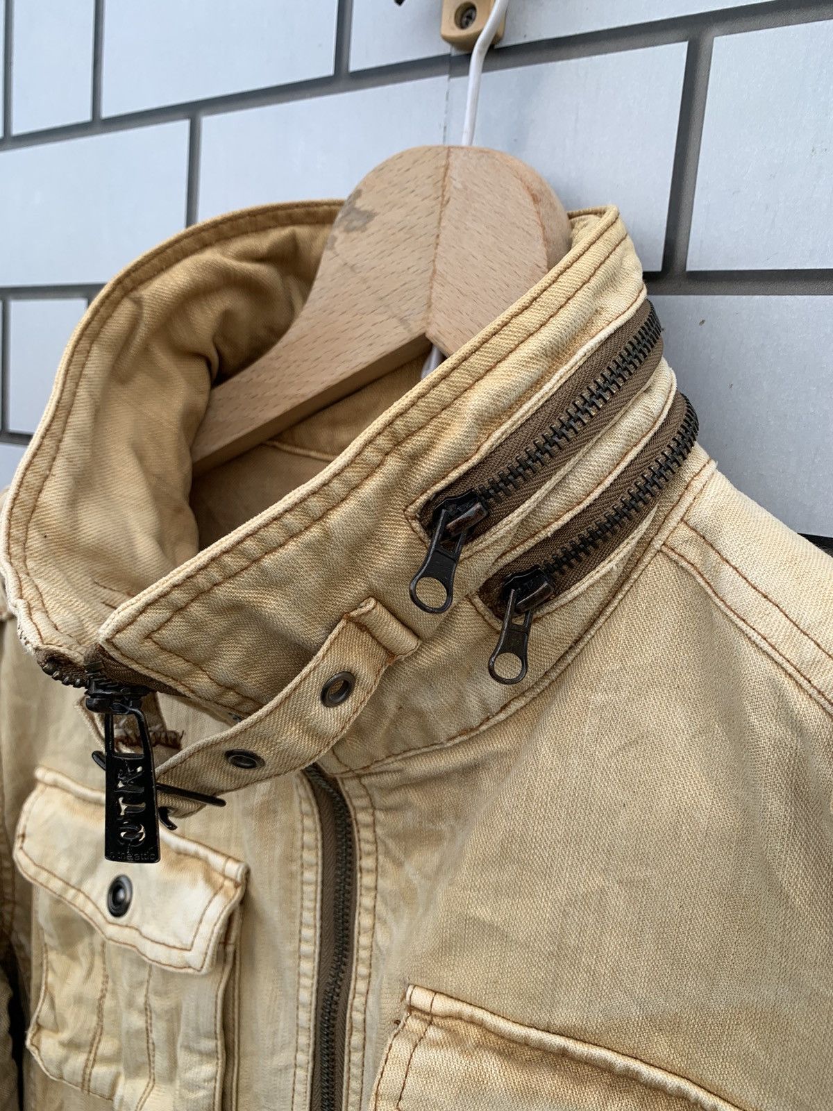 In The Attic Japanese Brand in tha attic Multic Pocket Distressed Jacket Size US L / EU 52-54 / 3 - 10 Thumbnail