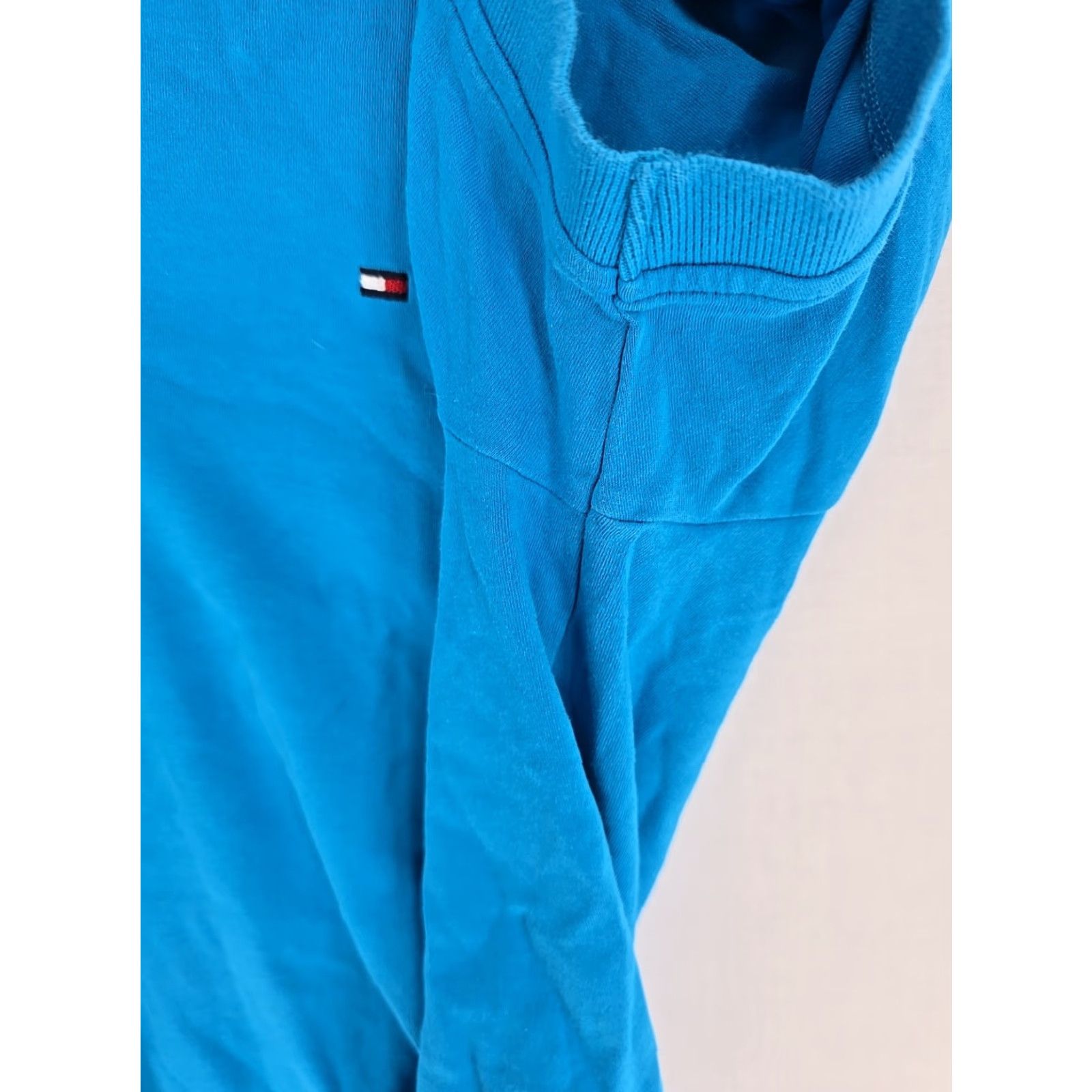 Tommy Hilfiger VINTAGE Tommy Hilfiger Polo Shirt Mens L Cotton Blue Short Sleeve Classic - Soft Nice Size US L / EU 52-54 / 3 - 7 Thumbnail