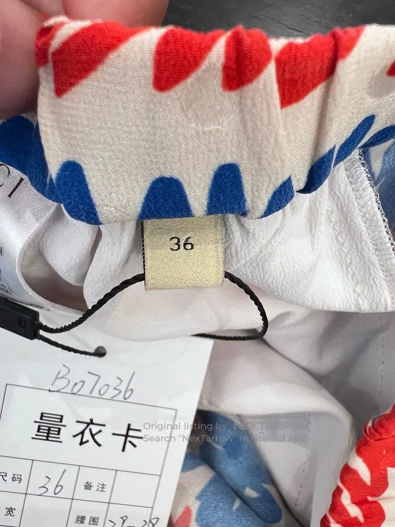 Gucci Gucci Graffiti letter mulberry silk trousers Size 30" / US 8 / IT 44 - 5 Thumbnail