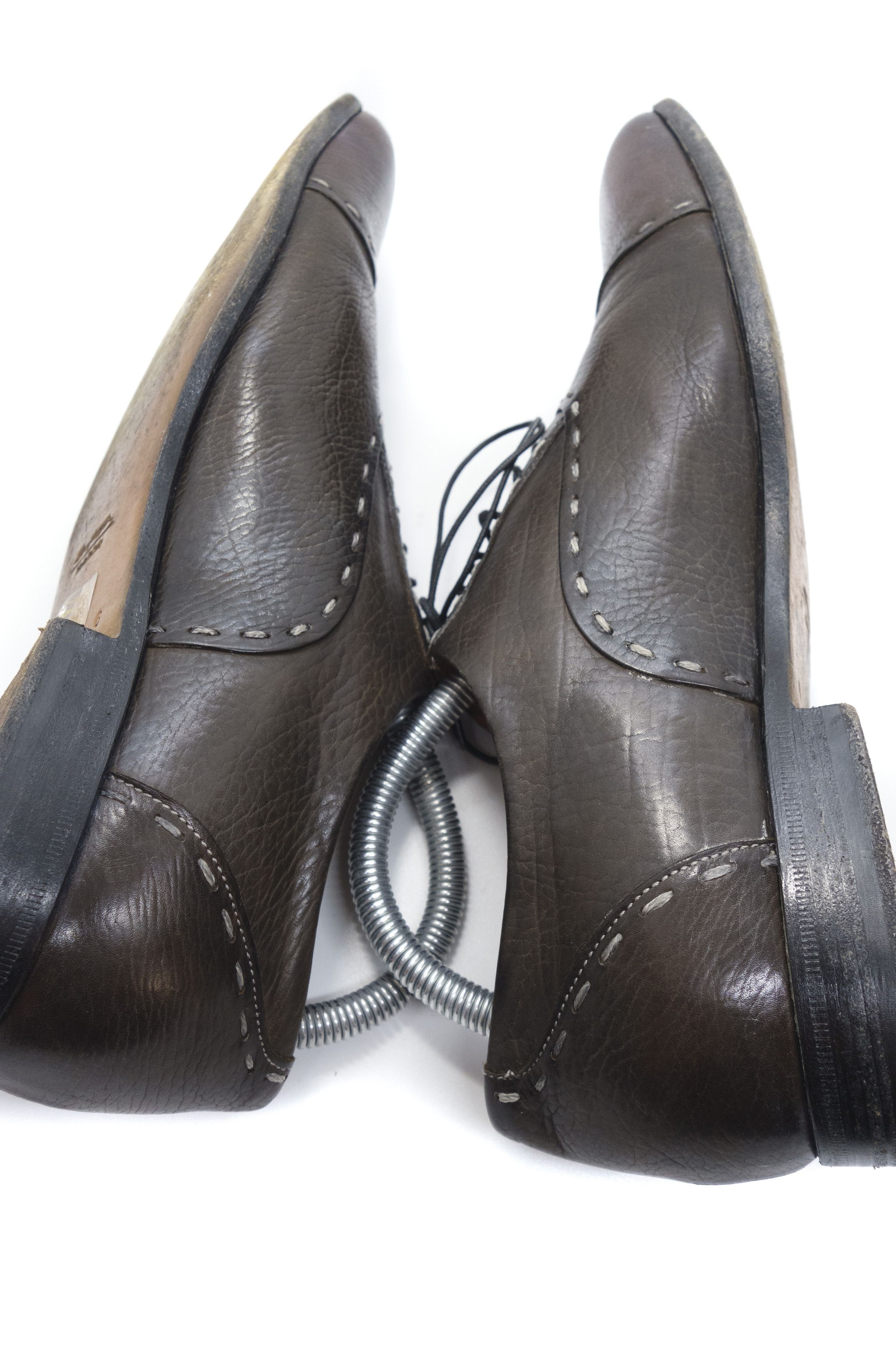 Santoni Leather Derby Size US 7 / EU 40 - 5 Thumbnail