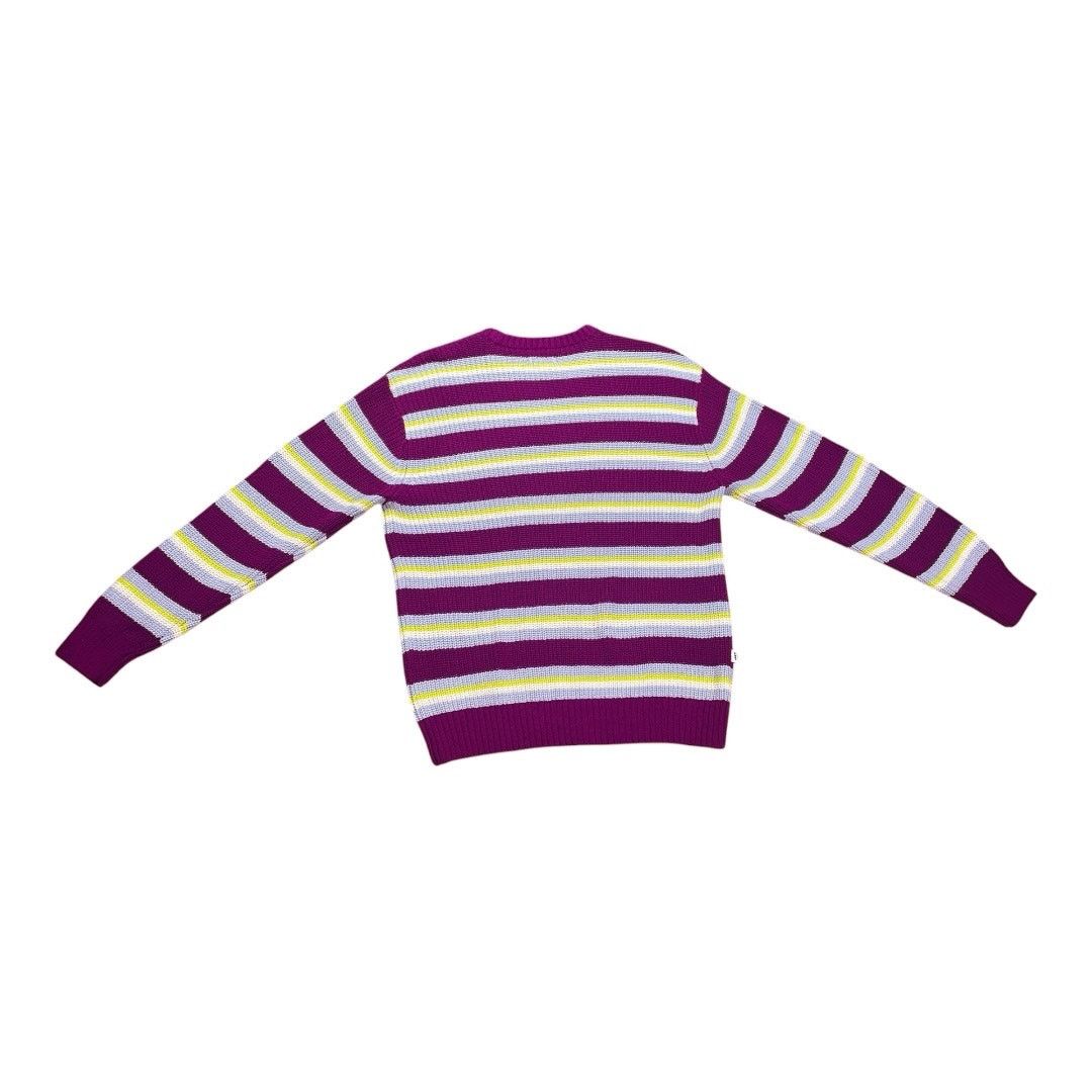 Obey Obey Eraser Cotton Striped Sweater Crew Neck Large Size US L / EU 52-54 / 3 - 4 Thumbnail