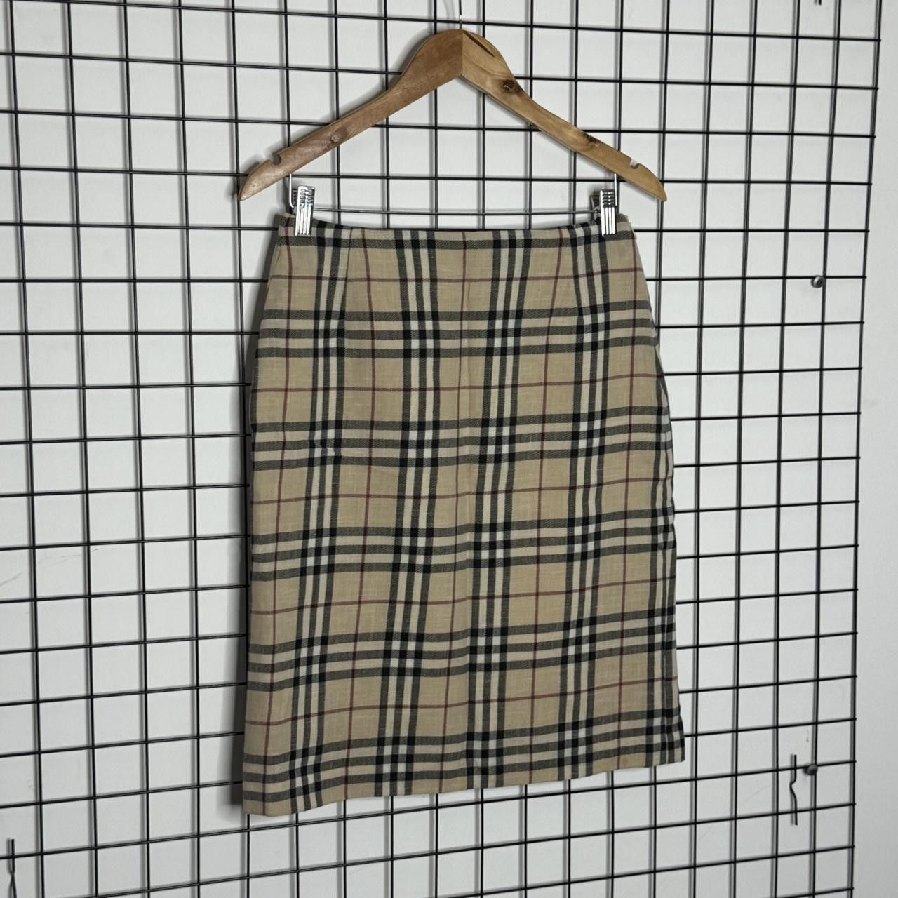 Burberry Burberry Nova Check Pencil Skirt Size 34" / US 12 / IT 48 - 2 Thumbnail