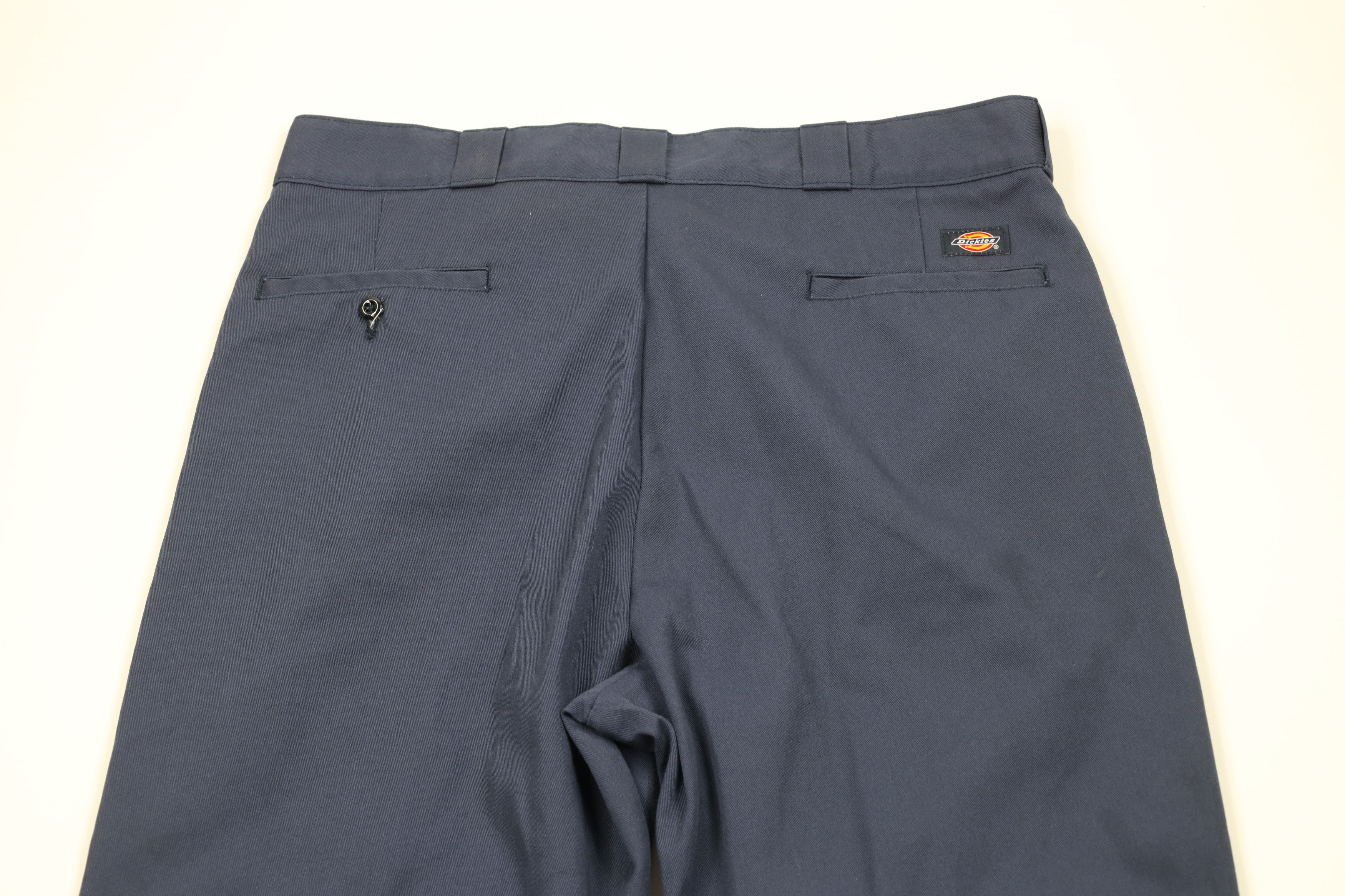 Dickies × Vintage Vintage Y2K Dickies Spell Out Workwear Wide Leg Pants Blue Size US 38 / EU 54 - 12 Thumbnail