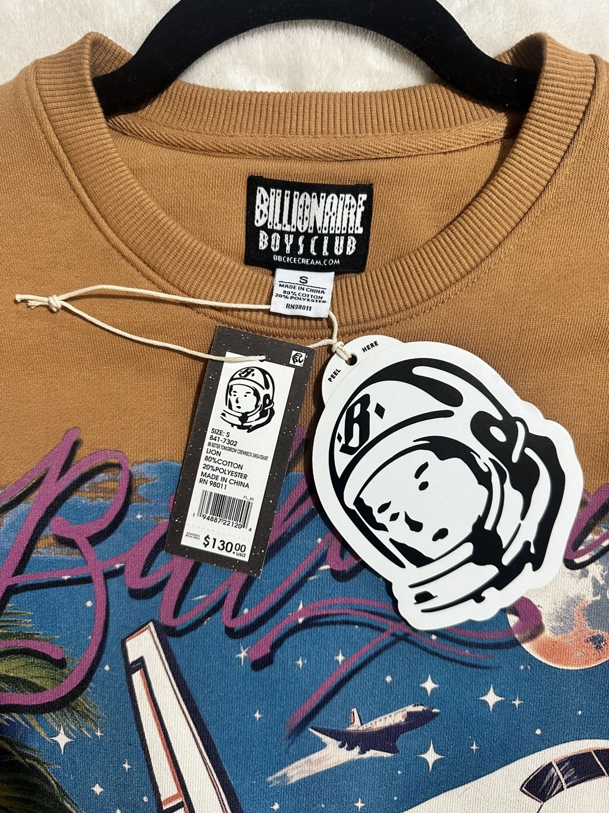 Billionaire Boys Club BETTER TOMORROW CREWNECK SWEATSHIRT Size US S / EU 44-46 / 1 - 6 Thumbnail